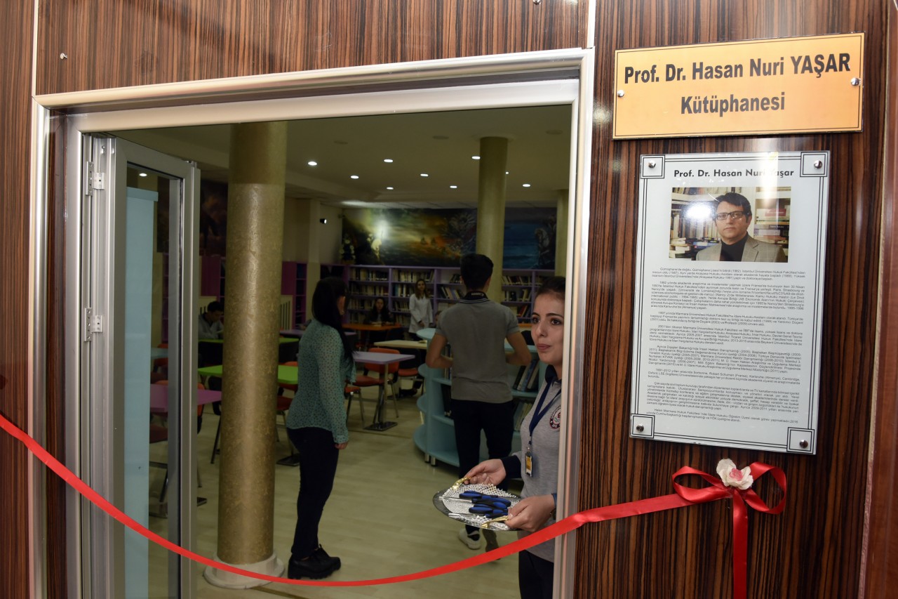 Gümüşhane Lisesinde Hasan Nuri Yaşar Kütüphanesi Açıldı 3