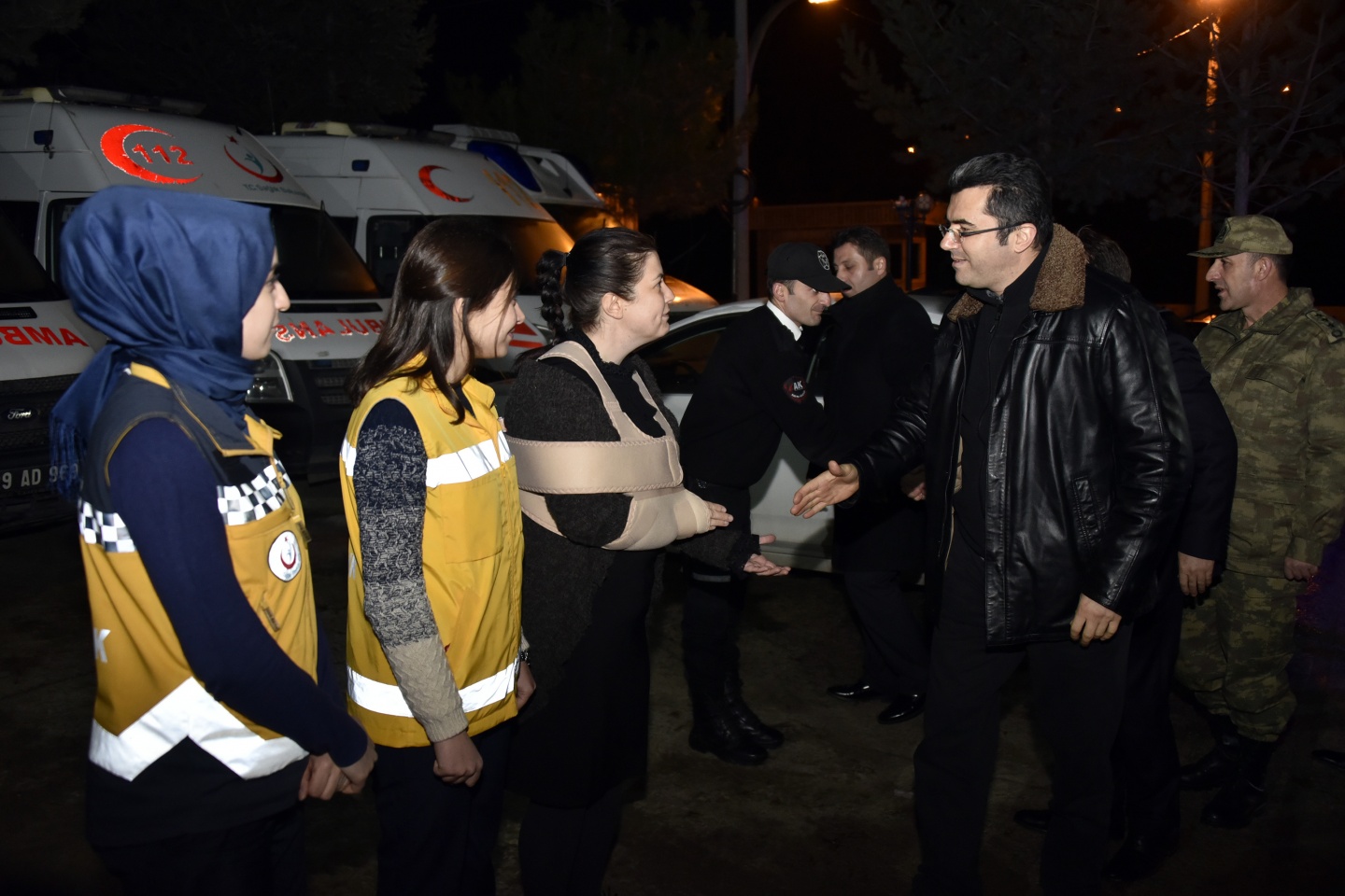 Gümüşhane protokolü 2018 yılına böyle girdi 2