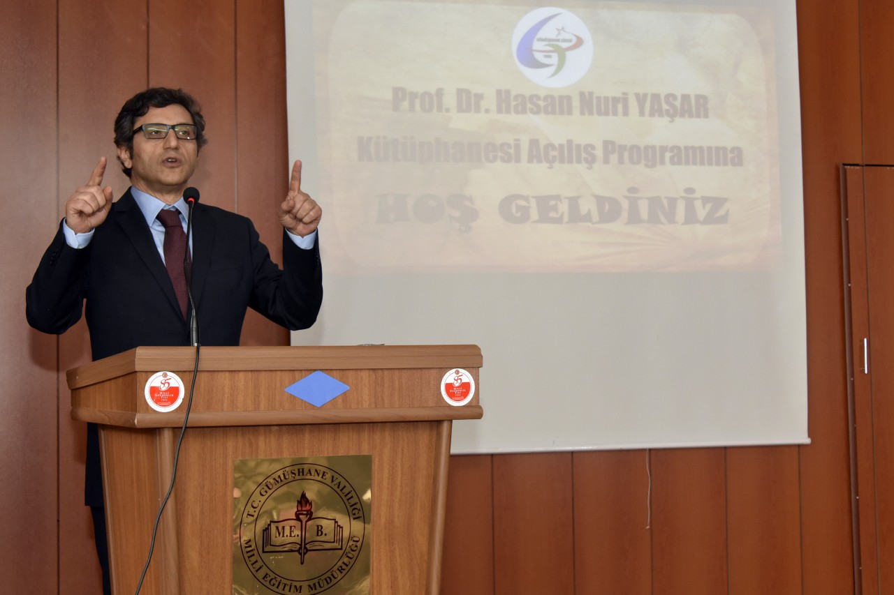 Gümüşhane Lisesinde Hasan Nuri Yaşar Kütüphanesi Açıldı 20