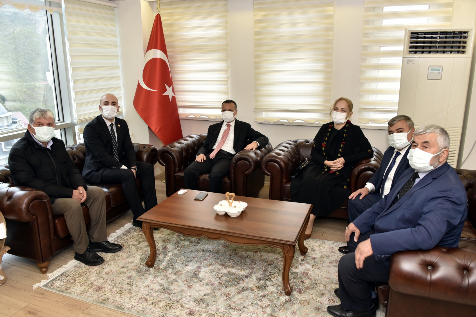 Vali Taşbilek Kürtün ilçesinde incelemelerde bulundu 19