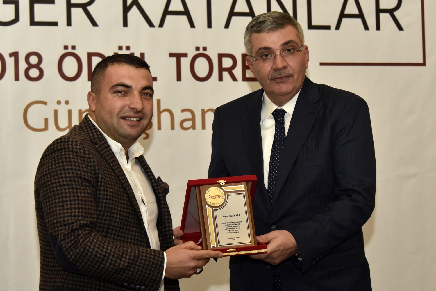 Gümüşhane’ye değer katanlar ödüllerini aldı 66