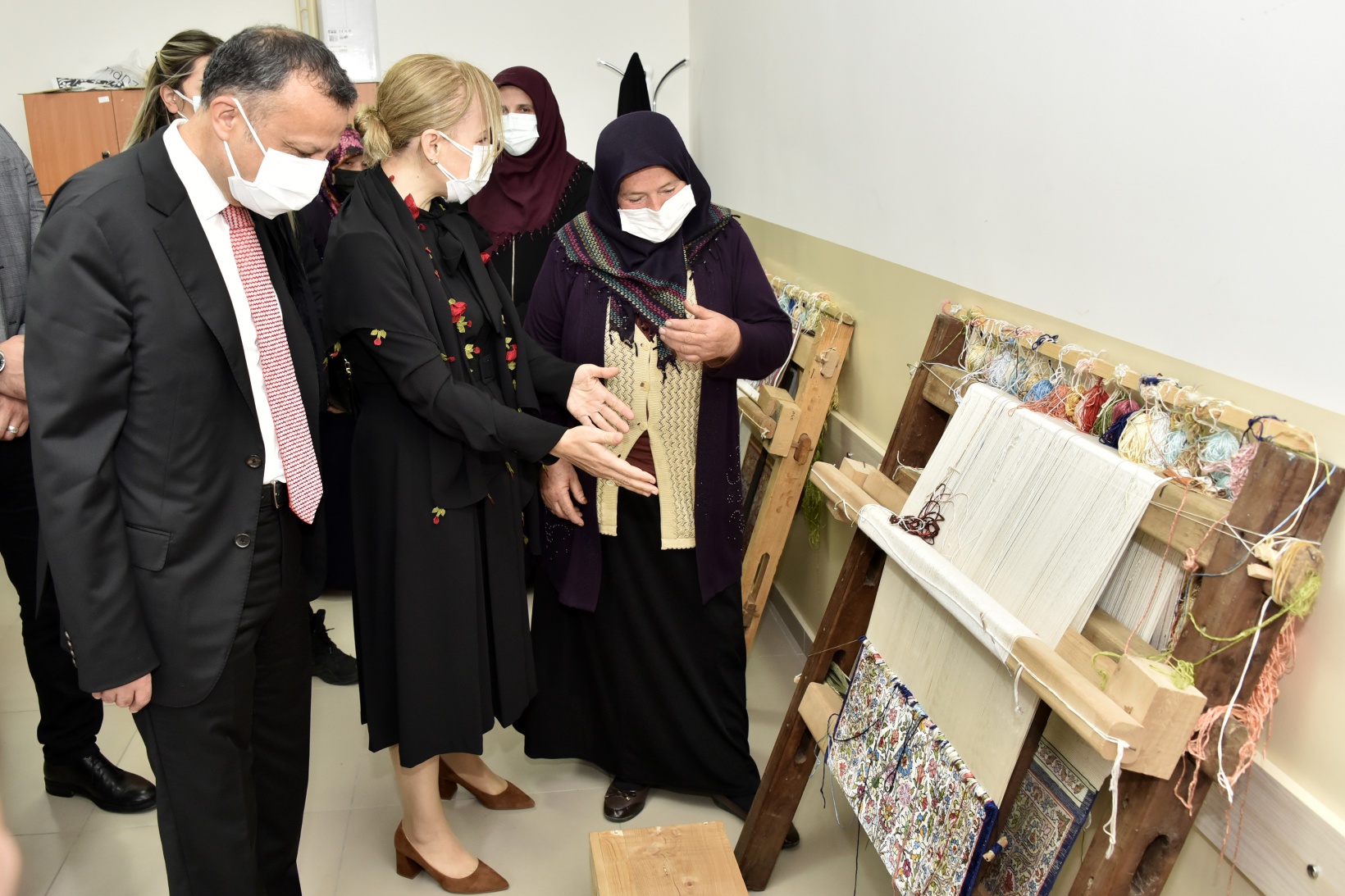 Vali Taşbilek Kürtün ilçesinde incelemelerde bulundu 14