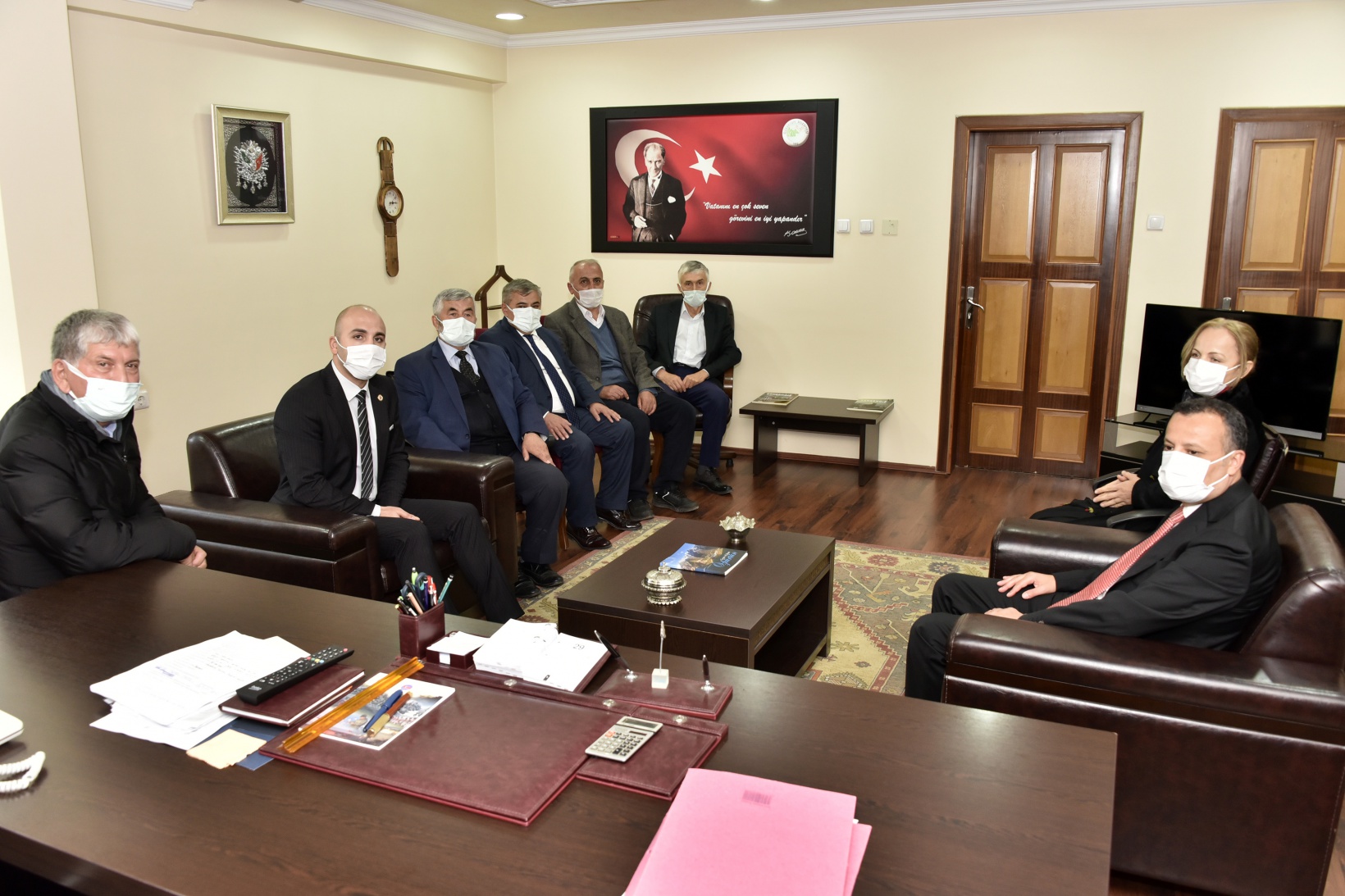 Vali Taşbilek Kürtün ilçesinde incelemelerde bulundu 11