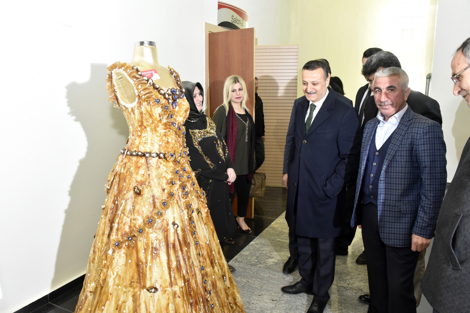 Bu gelinliğin başka bir benzeri yok 5