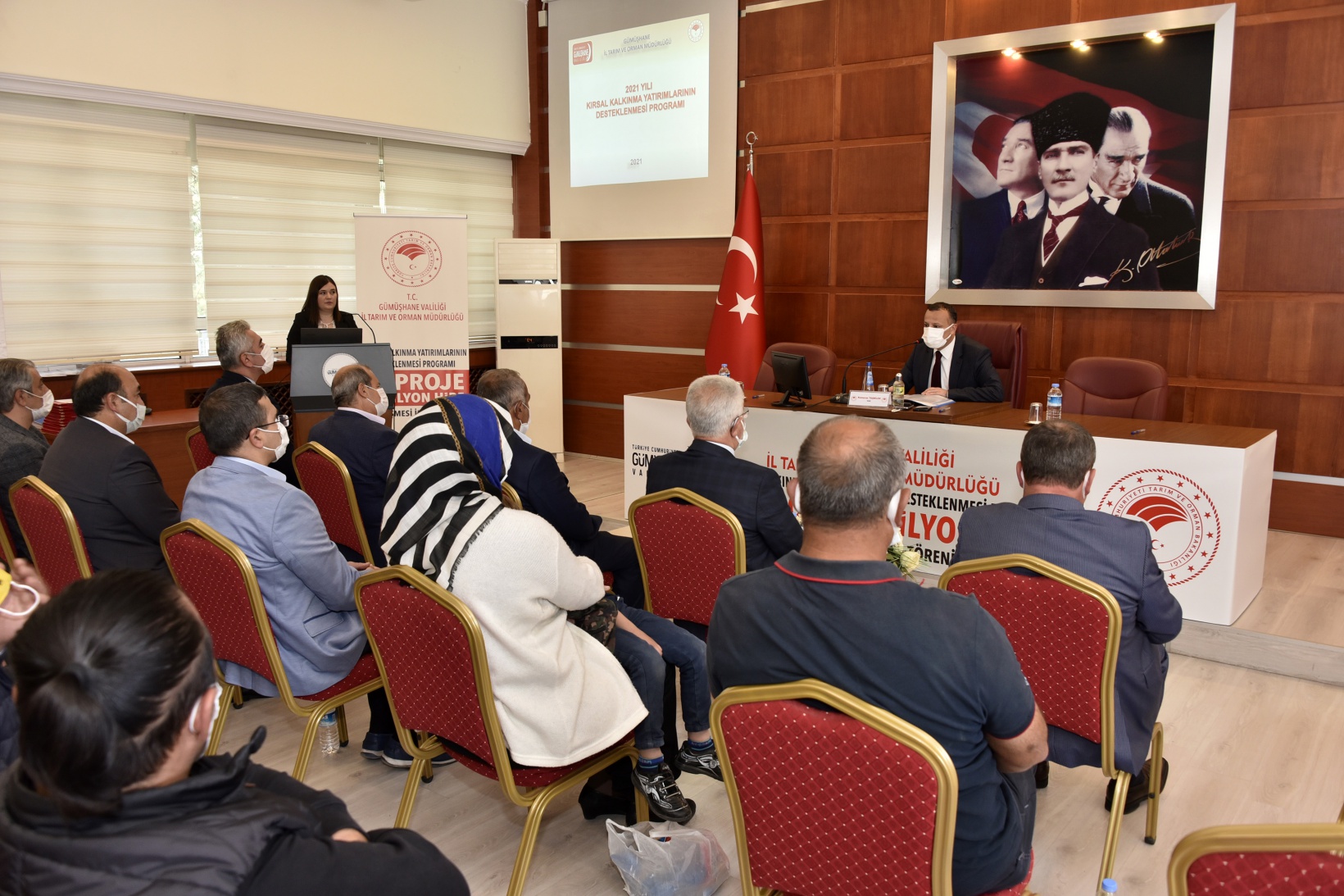 Gümüşhane’de 16 milyon hibe tutarlı projeler için imza töreni düzenlendi 17