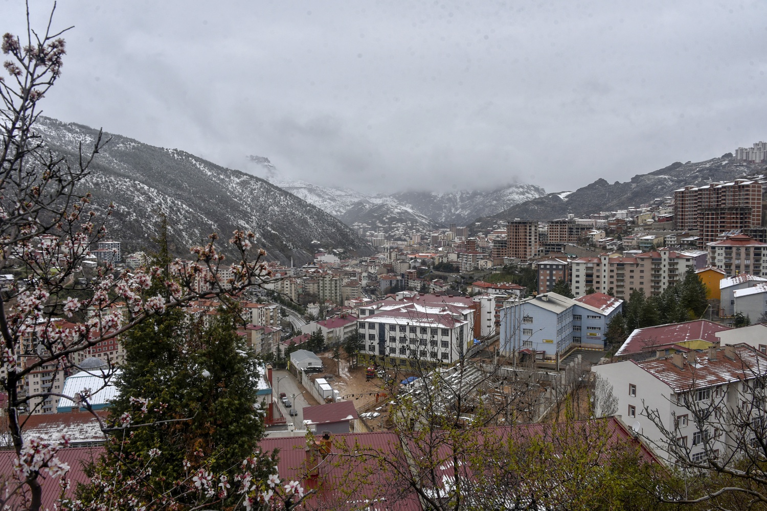 Gümüşhane 21 Nisan'da beyaza büründü 18