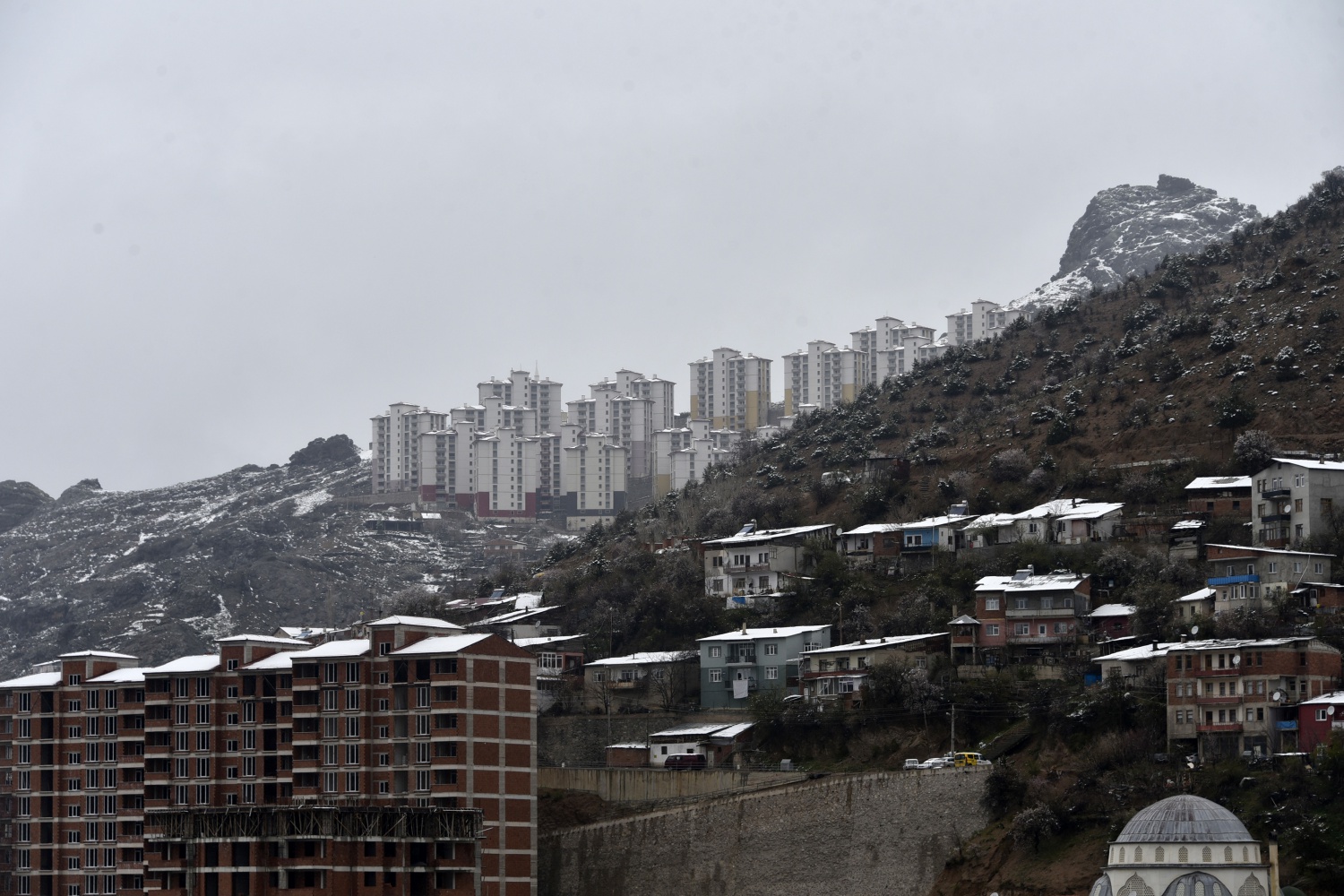 Gümüşhane 21 Nisan'da beyaza büründü 10
