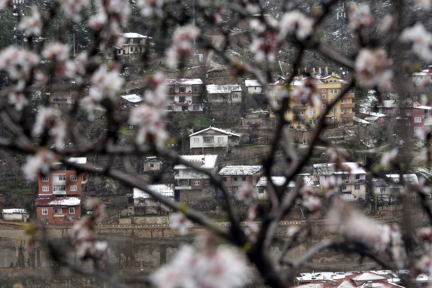 Gümüşhane 21 Nisan'da beyaza büründü 14