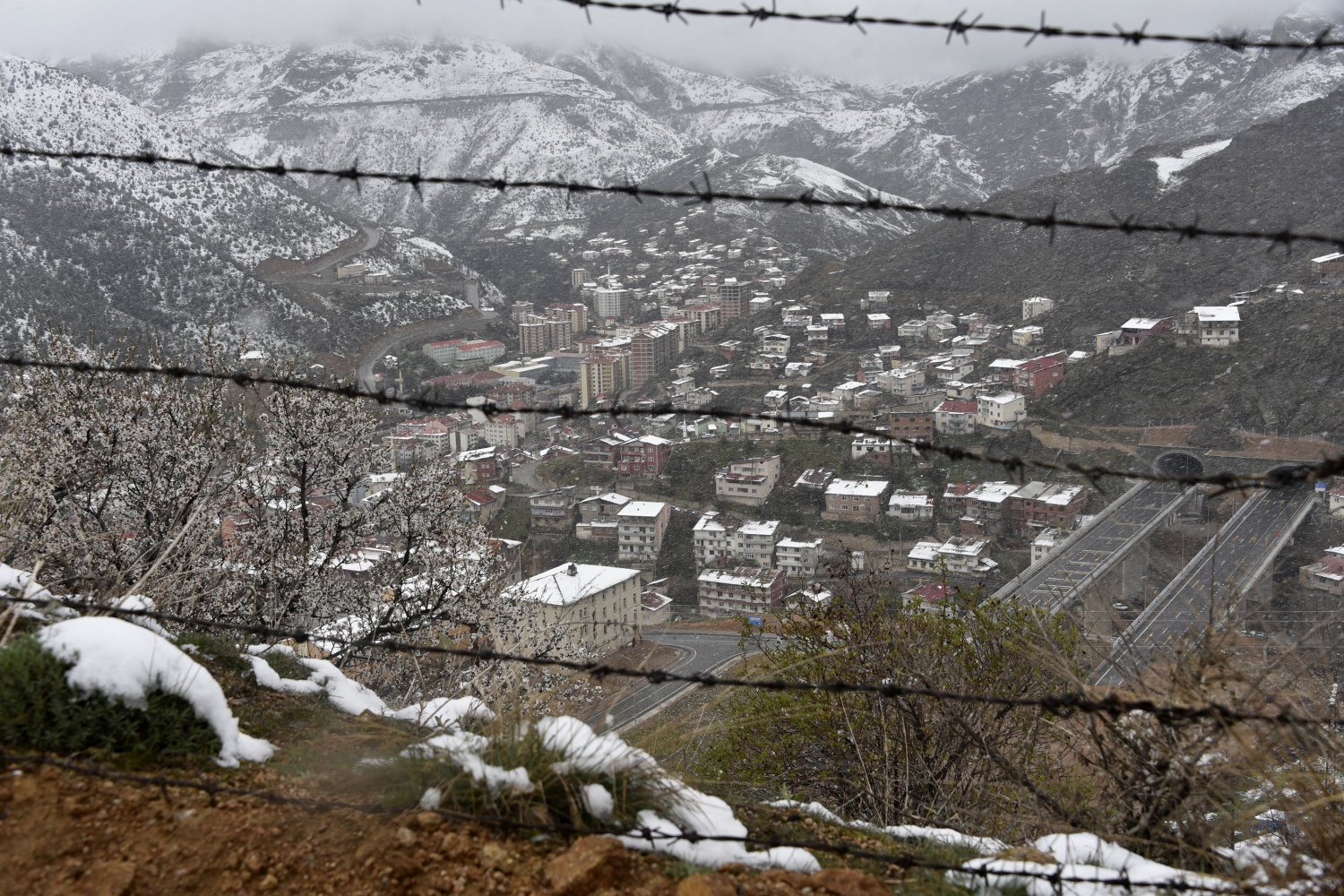 Gümüşhane 21 Nisan'da beyaza büründü 20