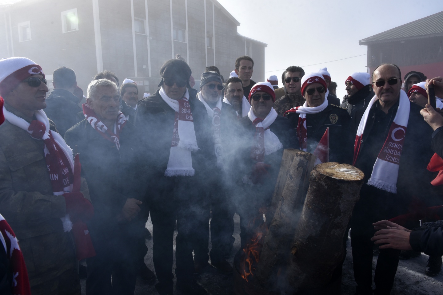 Gümüşhane, Zigana dağında eksi 4 derecede Sarıkamış şehitleri için yürüdü 53