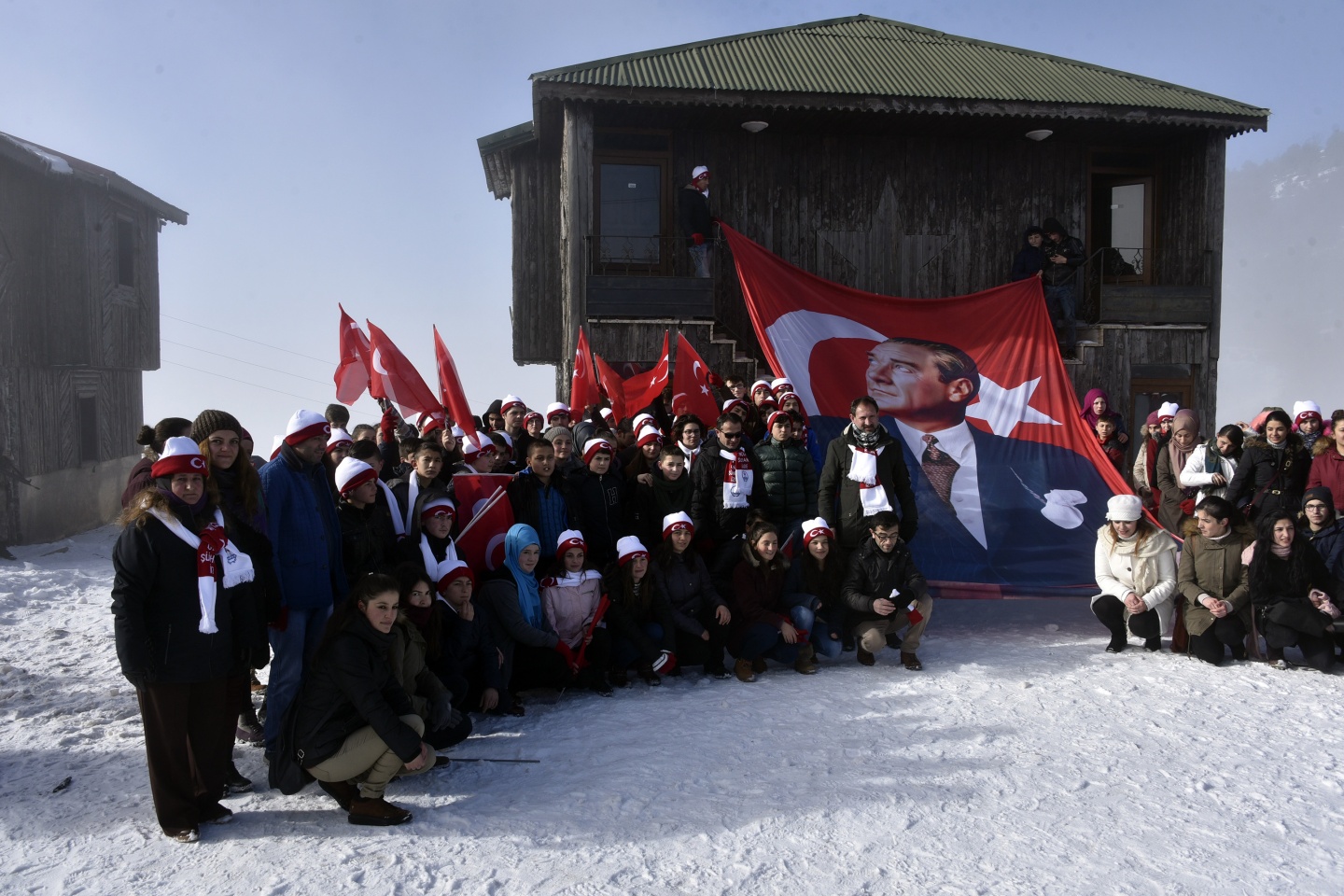 Gümüşhane, Zigana dağında eksi 4 derecede Sarıkamış şehitleri için yürüdü 54
