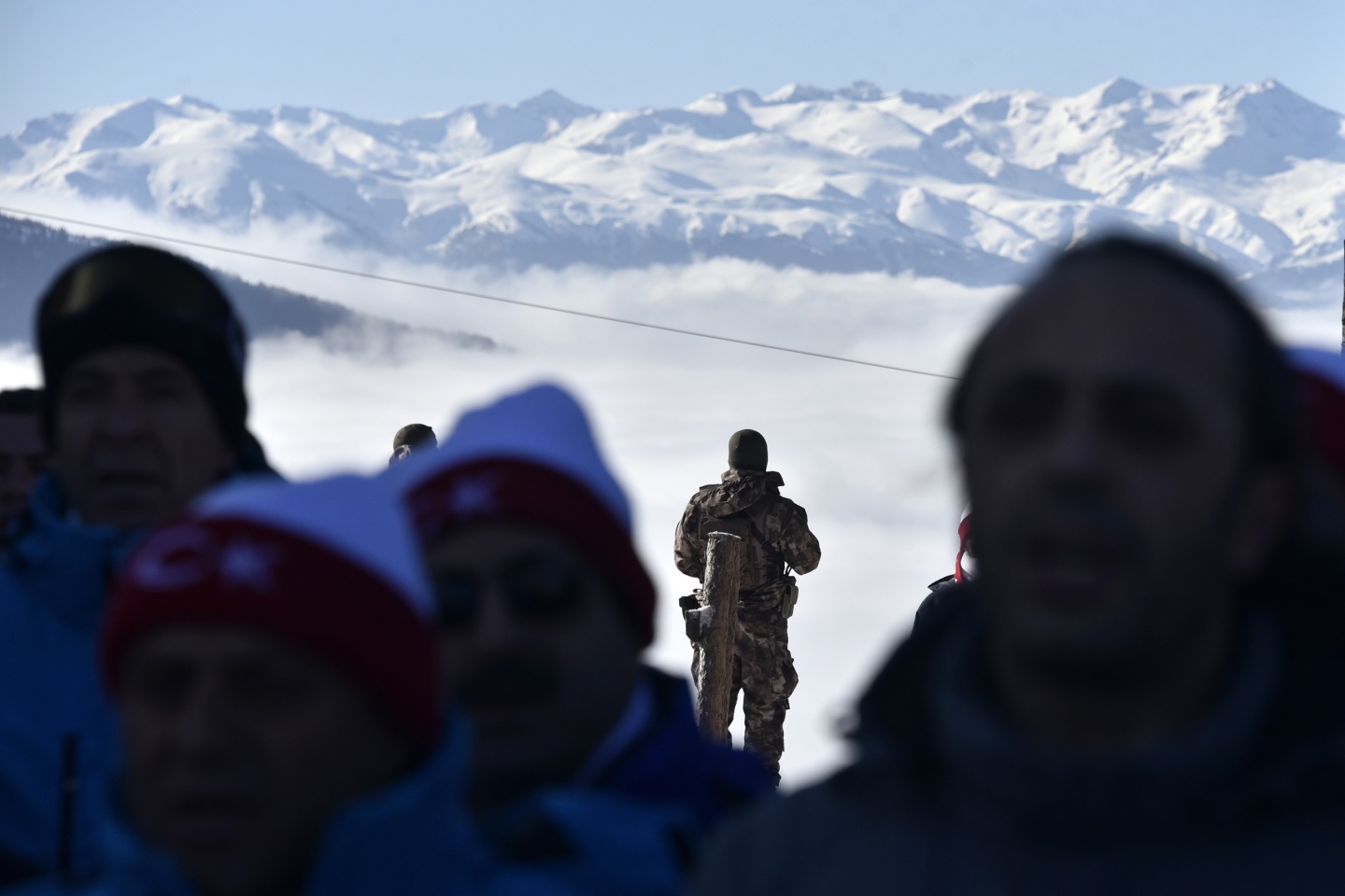 Gümüşhane, Zigana dağında eksi 4 derecede Sarıkamış şehitleri için yürüdü 58