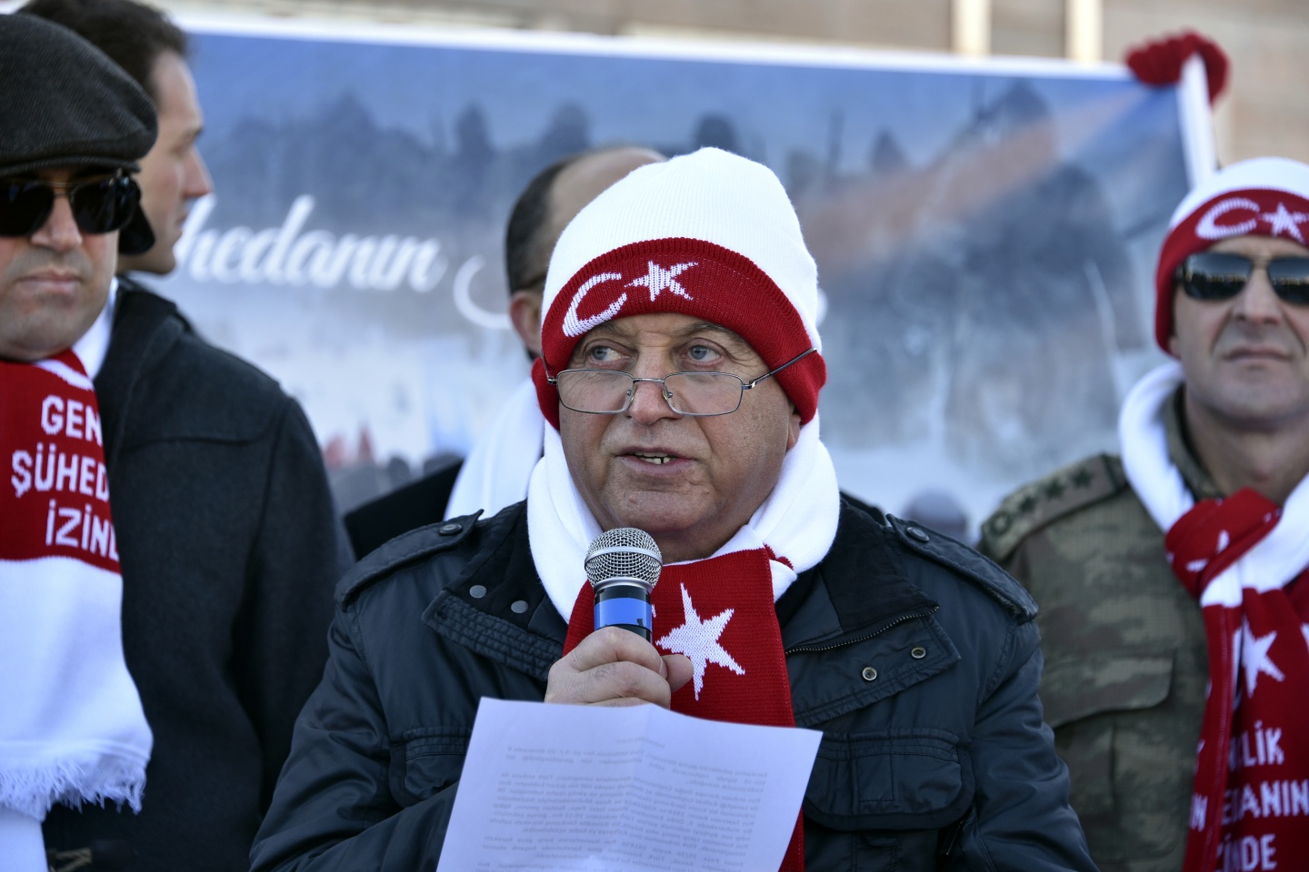 Gümüşhane, Zigana dağında eksi 4 derecede Sarıkamış şehitleri için yürüdü 62