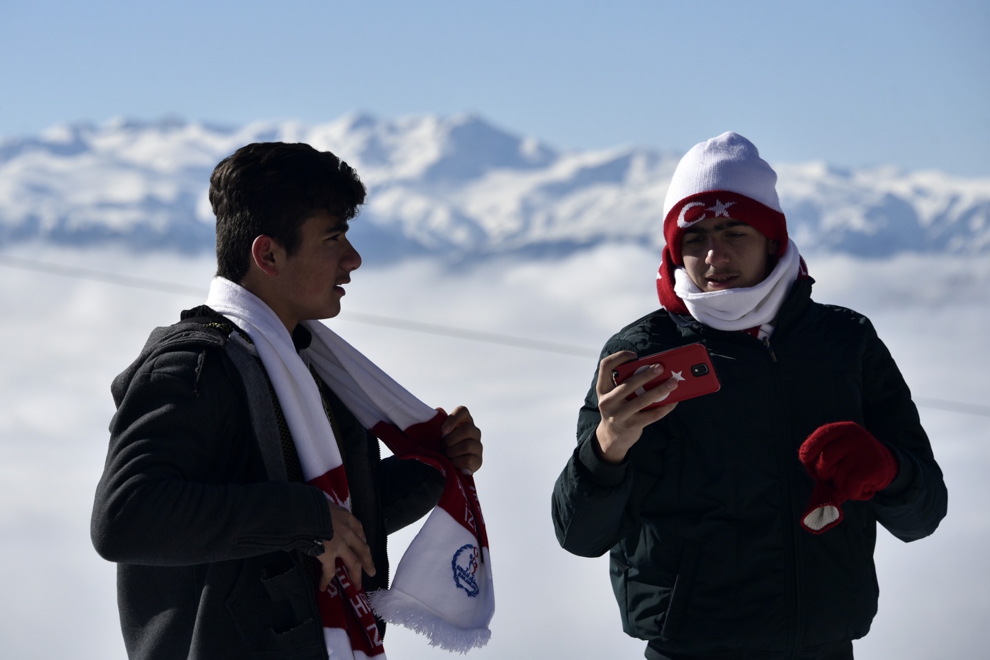 Gümüşhane, Zigana dağında eksi 4 derecede Sarıkamış şehitleri için yürüdü 65