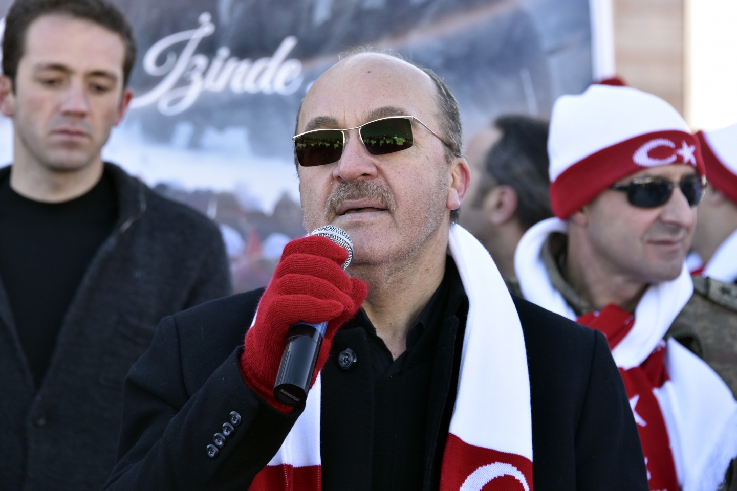 Gümüşhane, Zigana dağında eksi 4 derecede Sarıkamış şehitleri için yürüdü 78