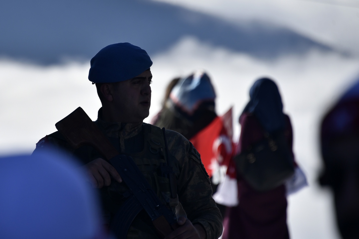 Gümüşhane, Zigana dağında eksi 4 derecede Sarıkamış şehitleri için yürüdü 71