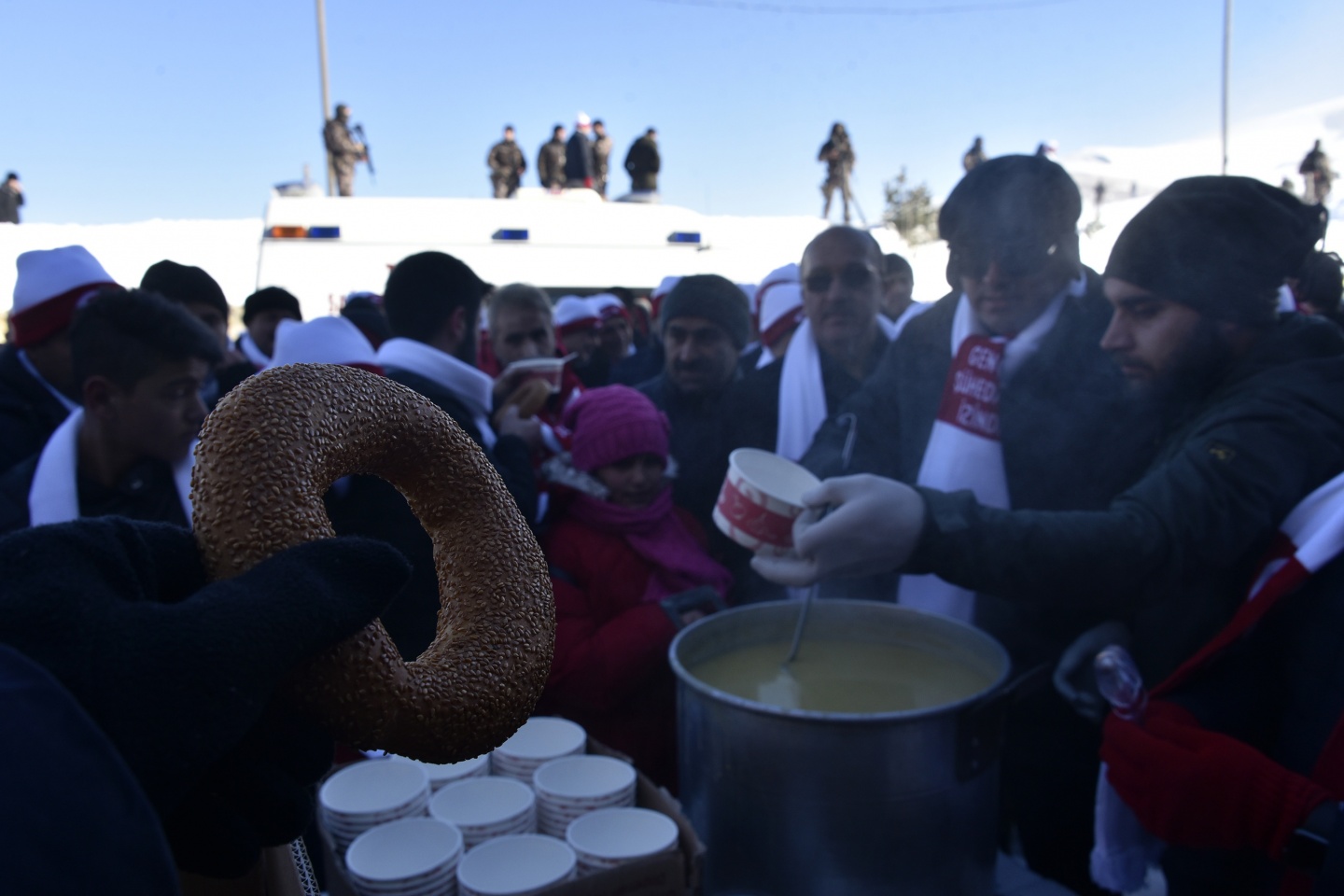 Gümüşhane, Zigana dağında eksi 4 derecede Sarıkamış şehitleri için yürüdü 84