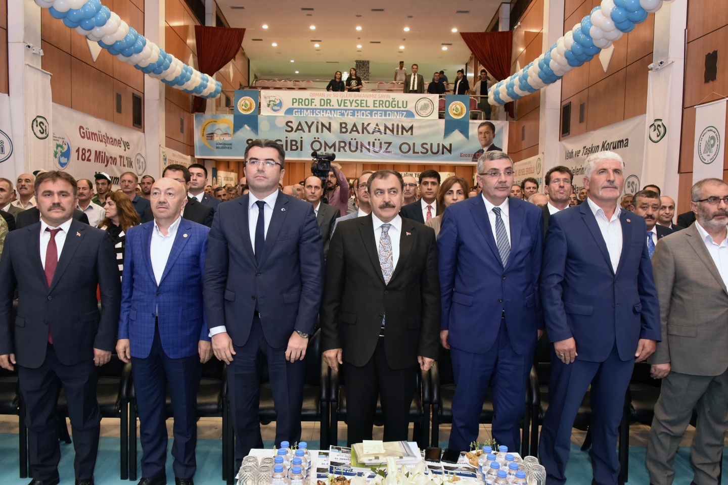 Bakan Eroğlu Gümüşhane’de 182 milyon TL’lik tesislerin temelini attı 1