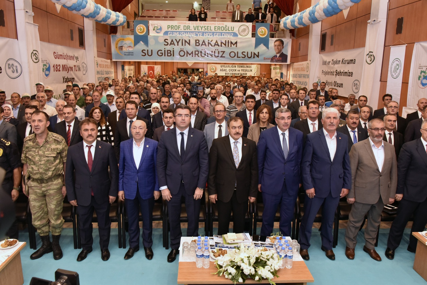 Bakan Eroğlu Gümüşhane’de 182 milyon TL’lik tesislerin temelini attı 2