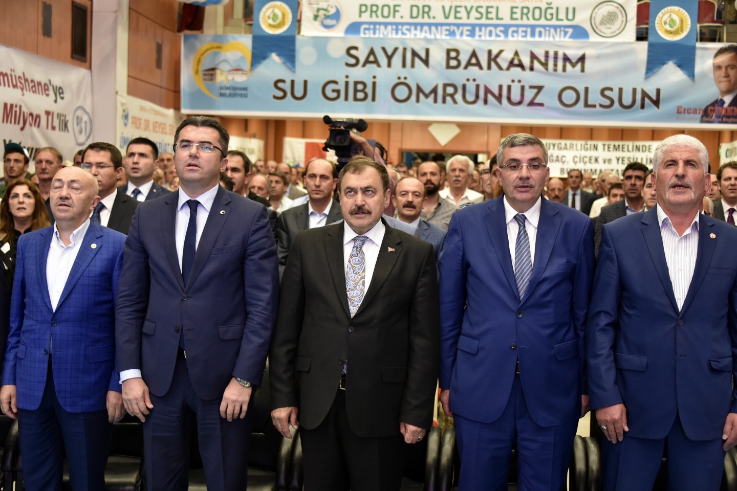 Bakan Eroğlu Gümüşhane’de 182 milyon TL’lik tesislerin temelini attı 3