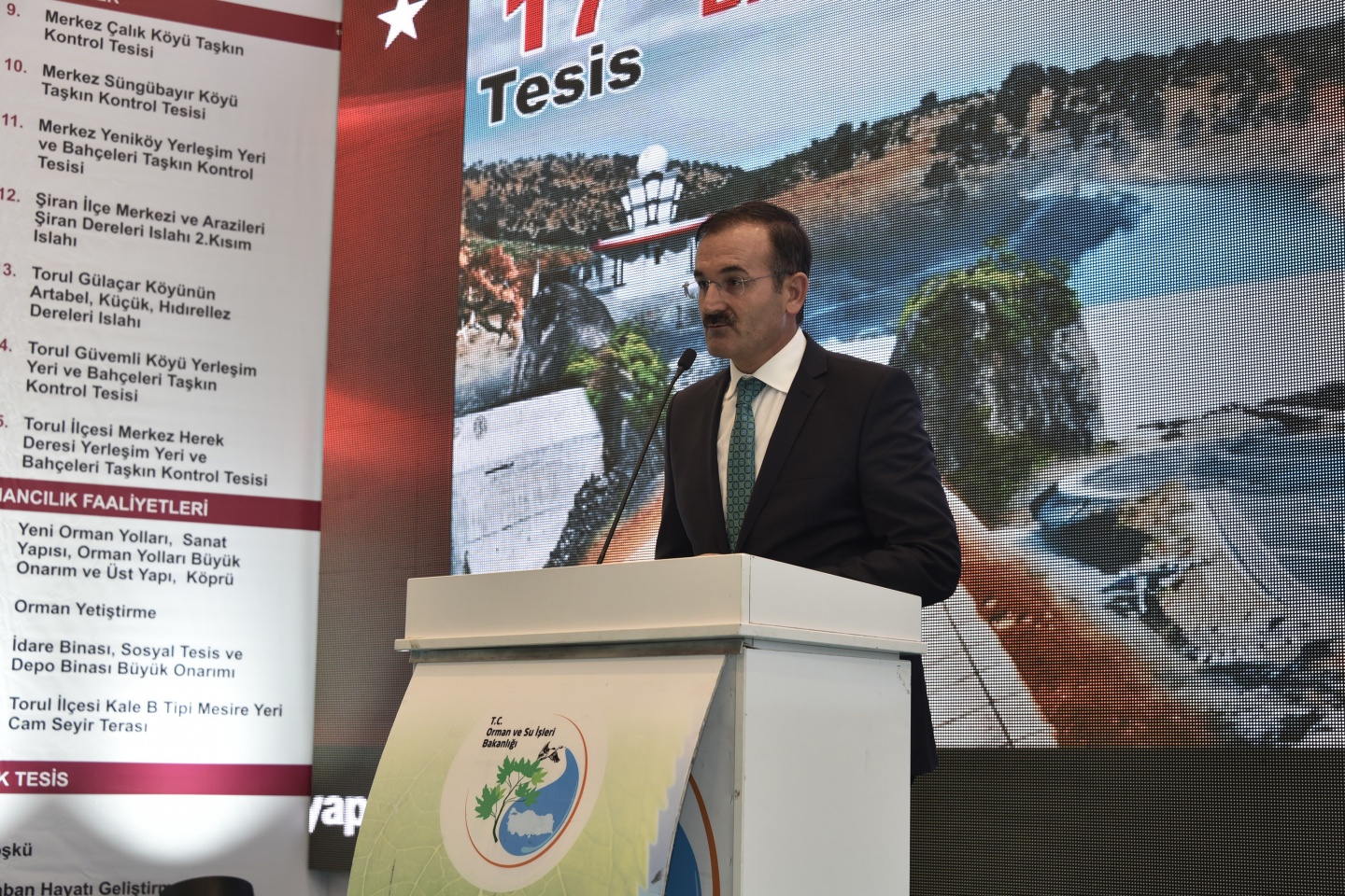 Bakan Eroğlu Gümüşhane’de 182 milyon TL’lik tesislerin temelini attı 4