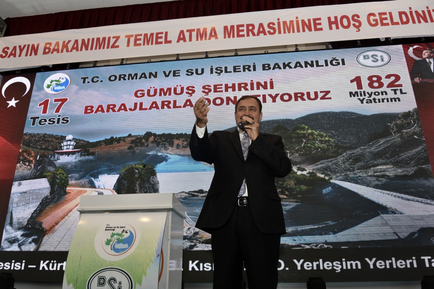 Bakan Eroğlu Gümüşhane’de 182 milyon TL’lik tesislerin temelini attı 13