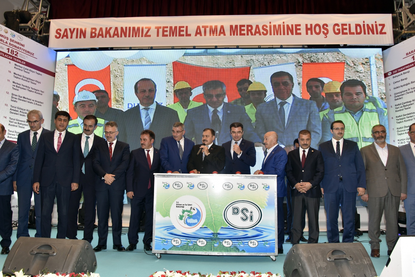 Bakan Eroğlu Gümüşhane’de 182 milyon TL’lik tesislerin temelini attı 22