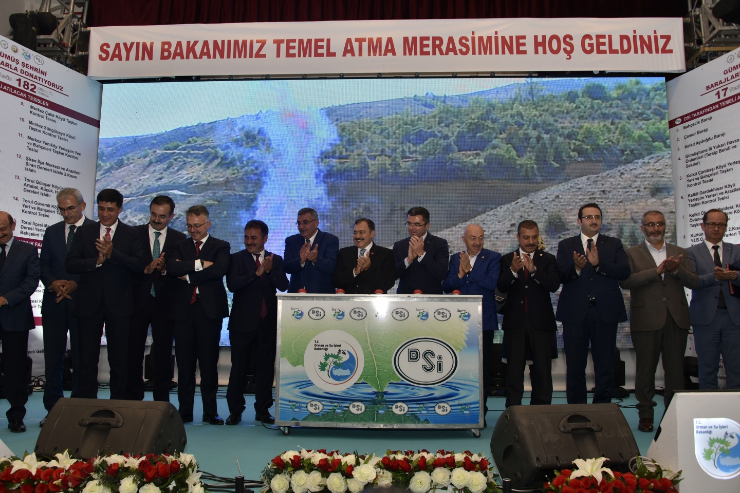 Bakan Eroğlu Gümüşhane’de 182 milyon TL’lik tesislerin temelini attı 17