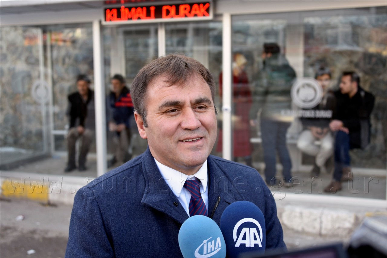 Gümüşhane’de klimalı durak dönemi 1