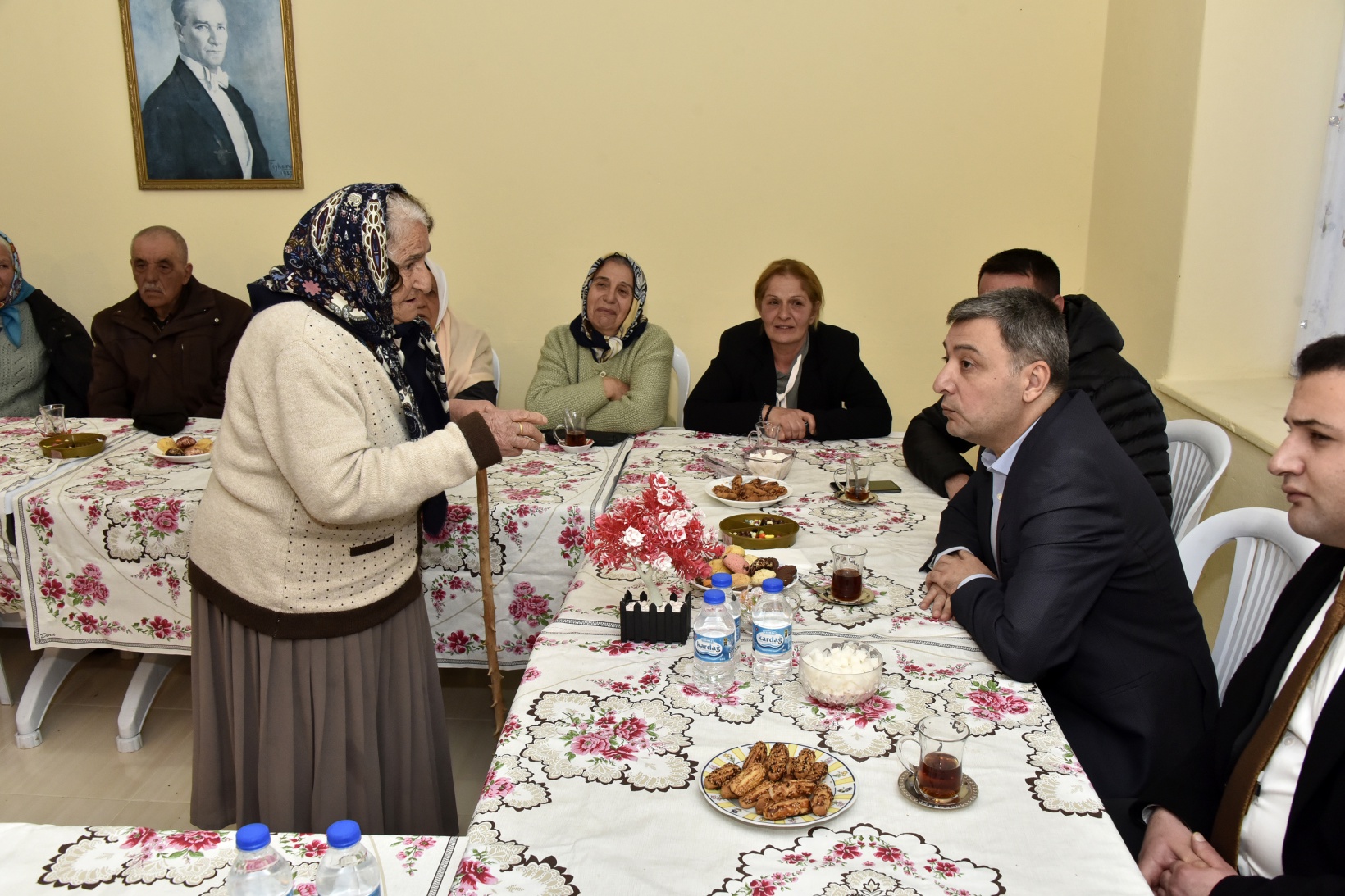 Vali Tanrısever köy ziyaretlerine Şiran'la devam etti 62