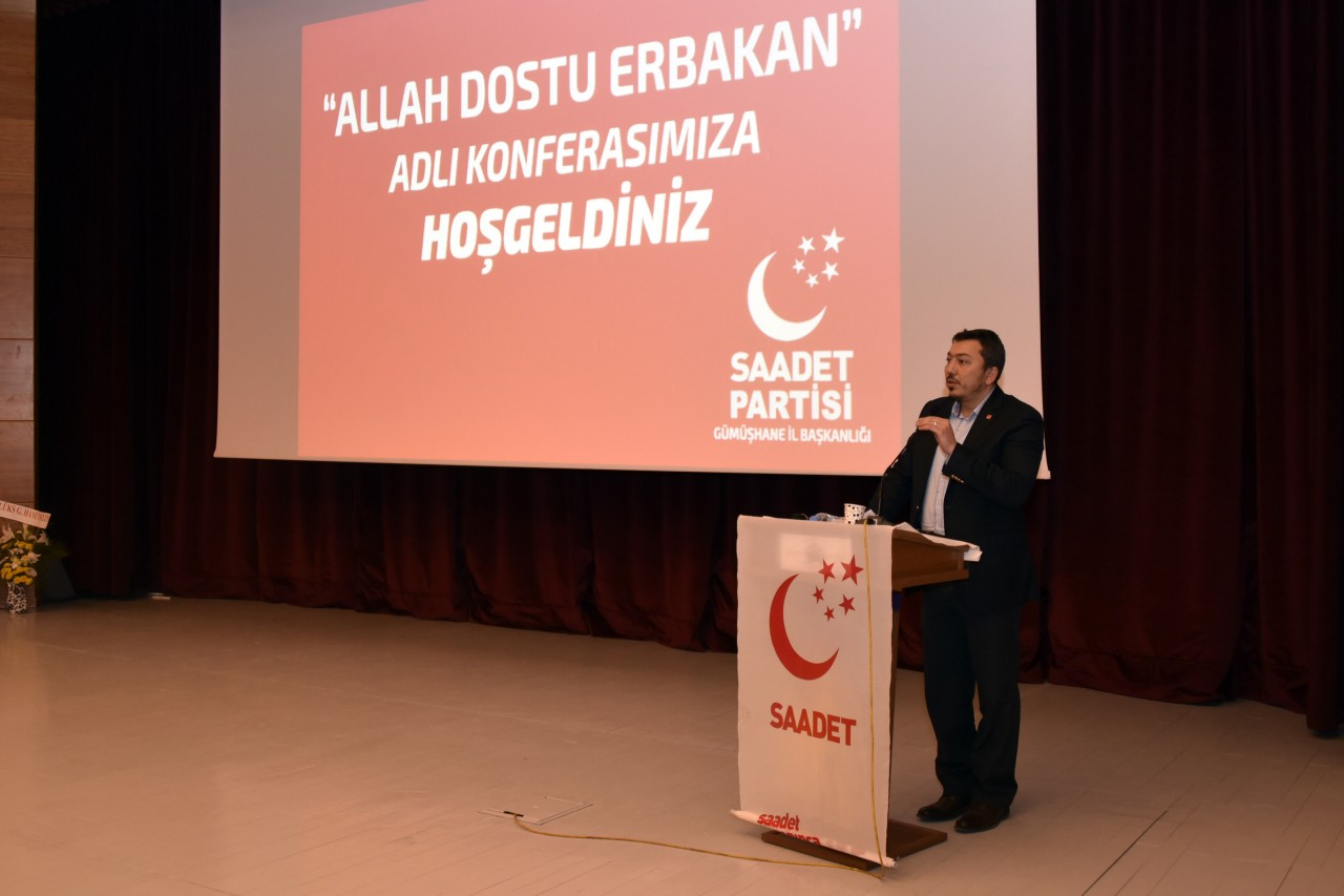 Gümüşhane’de ‘Allah Dostu Erbakan’ konferansı yapıldı 3