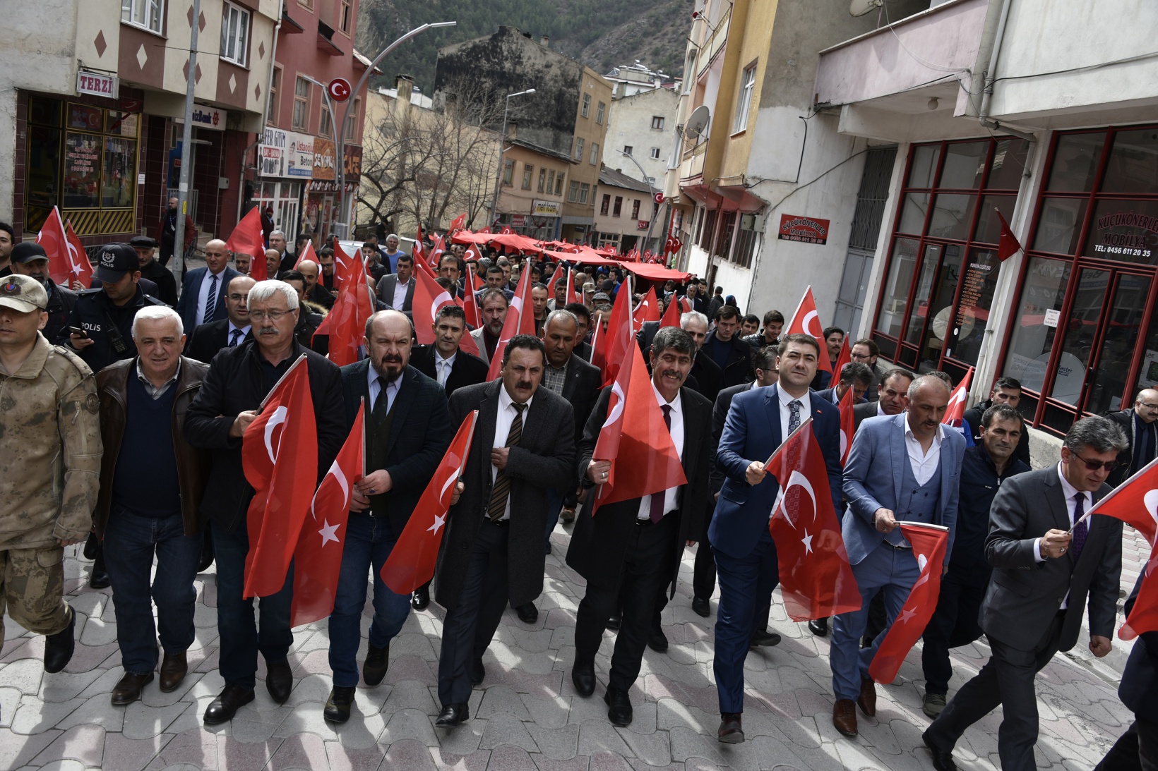 Torul’da Mehmetçiğe destek yürüyüşü 20
