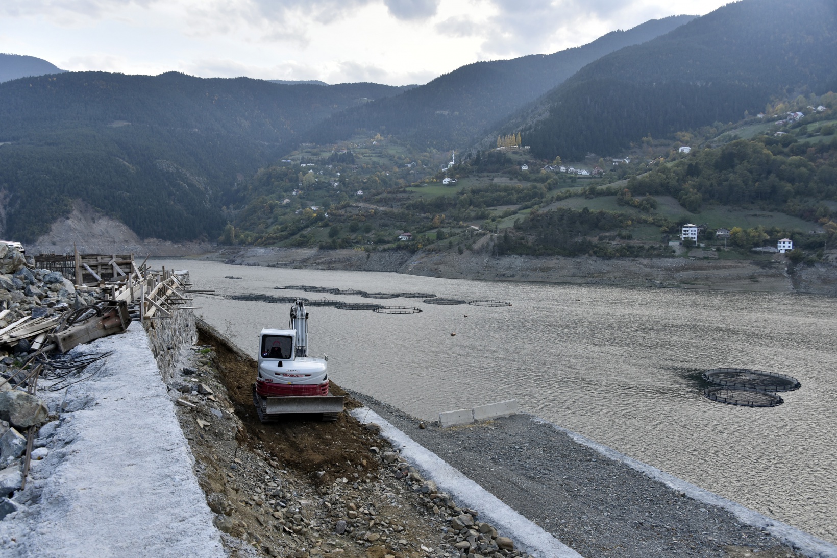 Gümüşhane’nin ilk zipline tesisi Torul’da yapılıyor 11