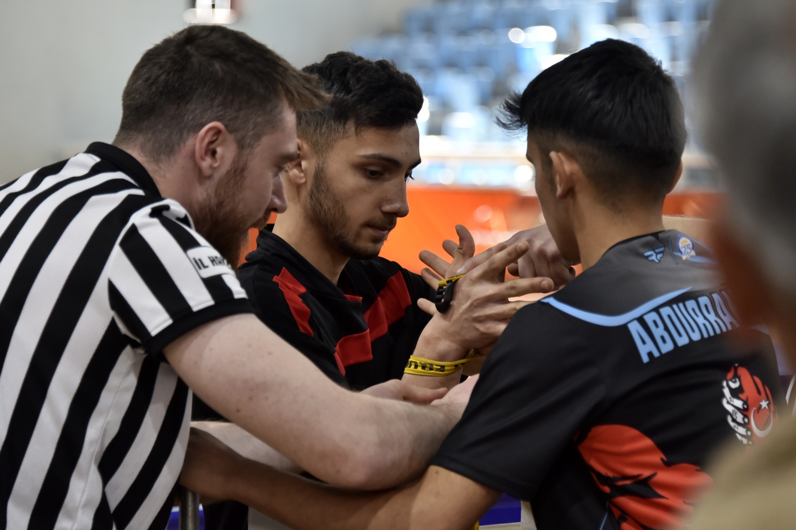 Bilek güreşi grup müsabakaları Gümüşhane’de yapıldı 1