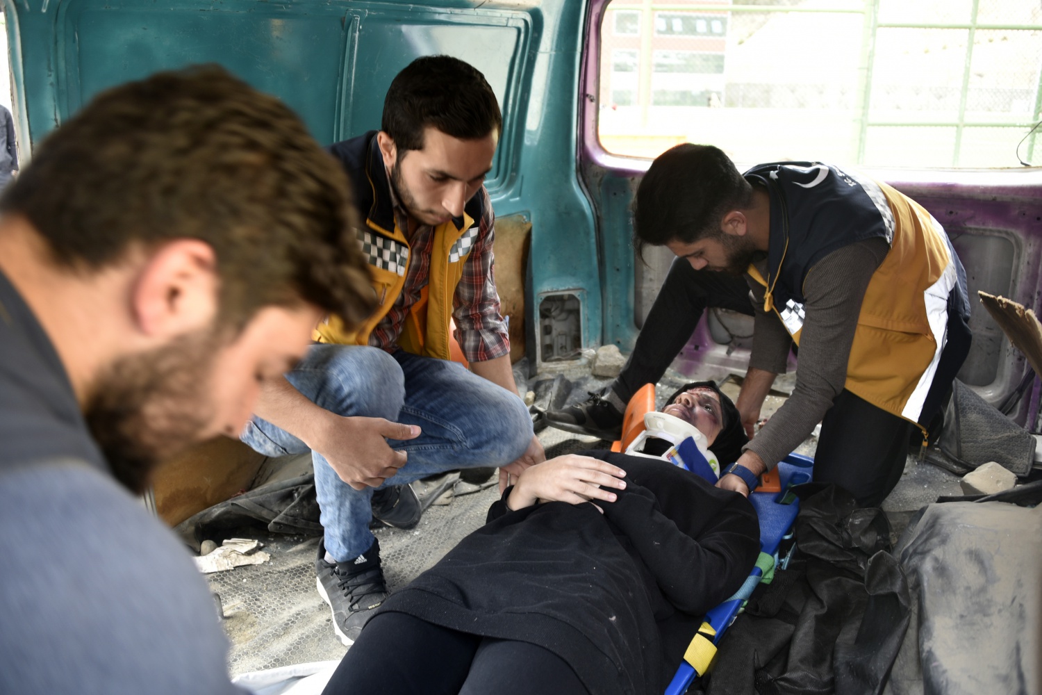 Gümüşhane’de öğrencilerden nefes kesen tatbikat 26