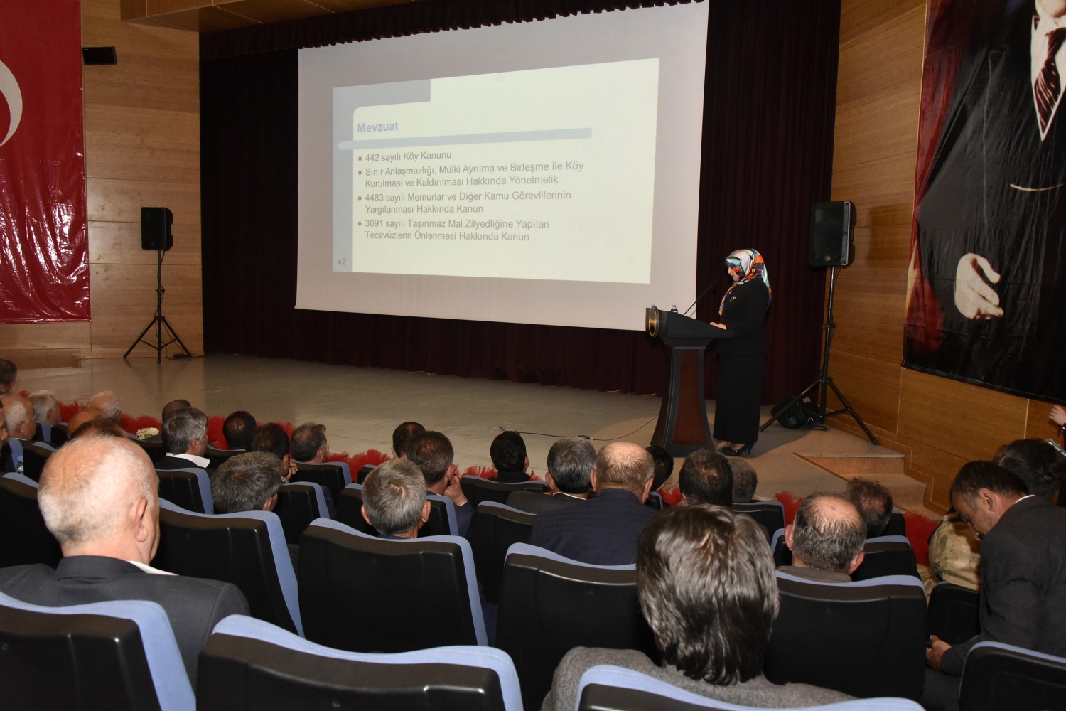 Gümüşhane’de muhtarlara bilgilendirme toplantısı yapıldı 3