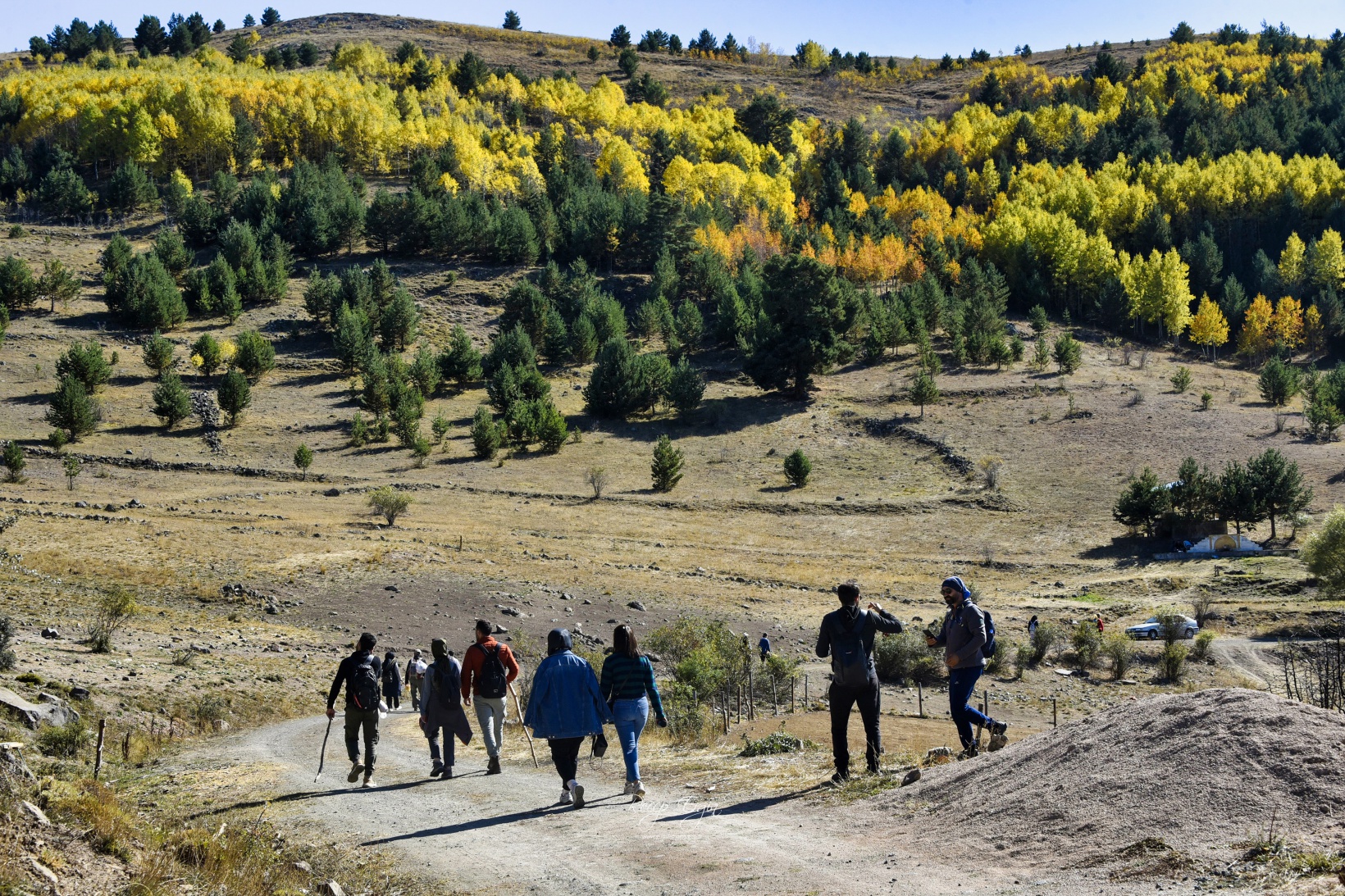 Gümüşhane'de doğa tutkunları sonbaharın keyfini çıkarıyor 13