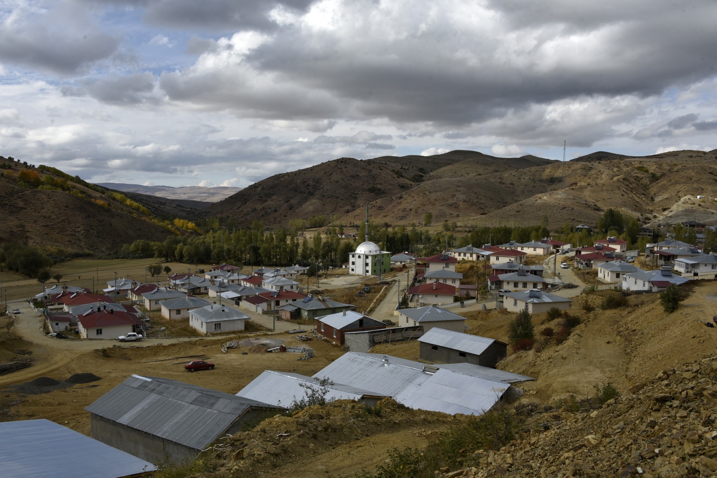Gümüşhane’de afet riski köy naklettirdi 3