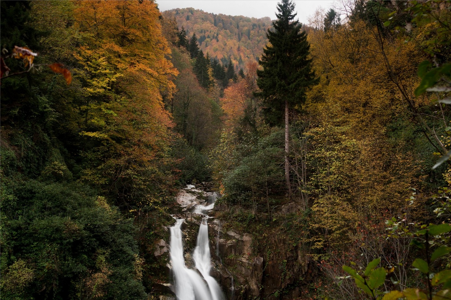 Çağlayandibi Şelalesi Tabiat Parkından sonbahar manzaraları 4