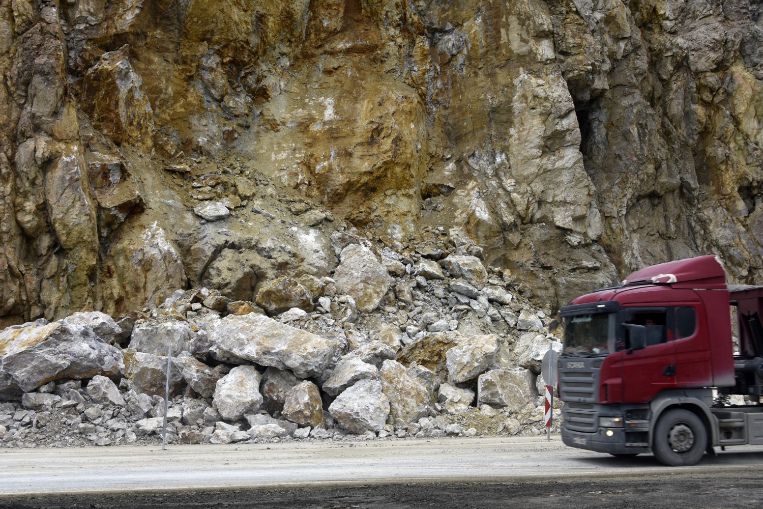 Zigana dağındaki heyelan 8