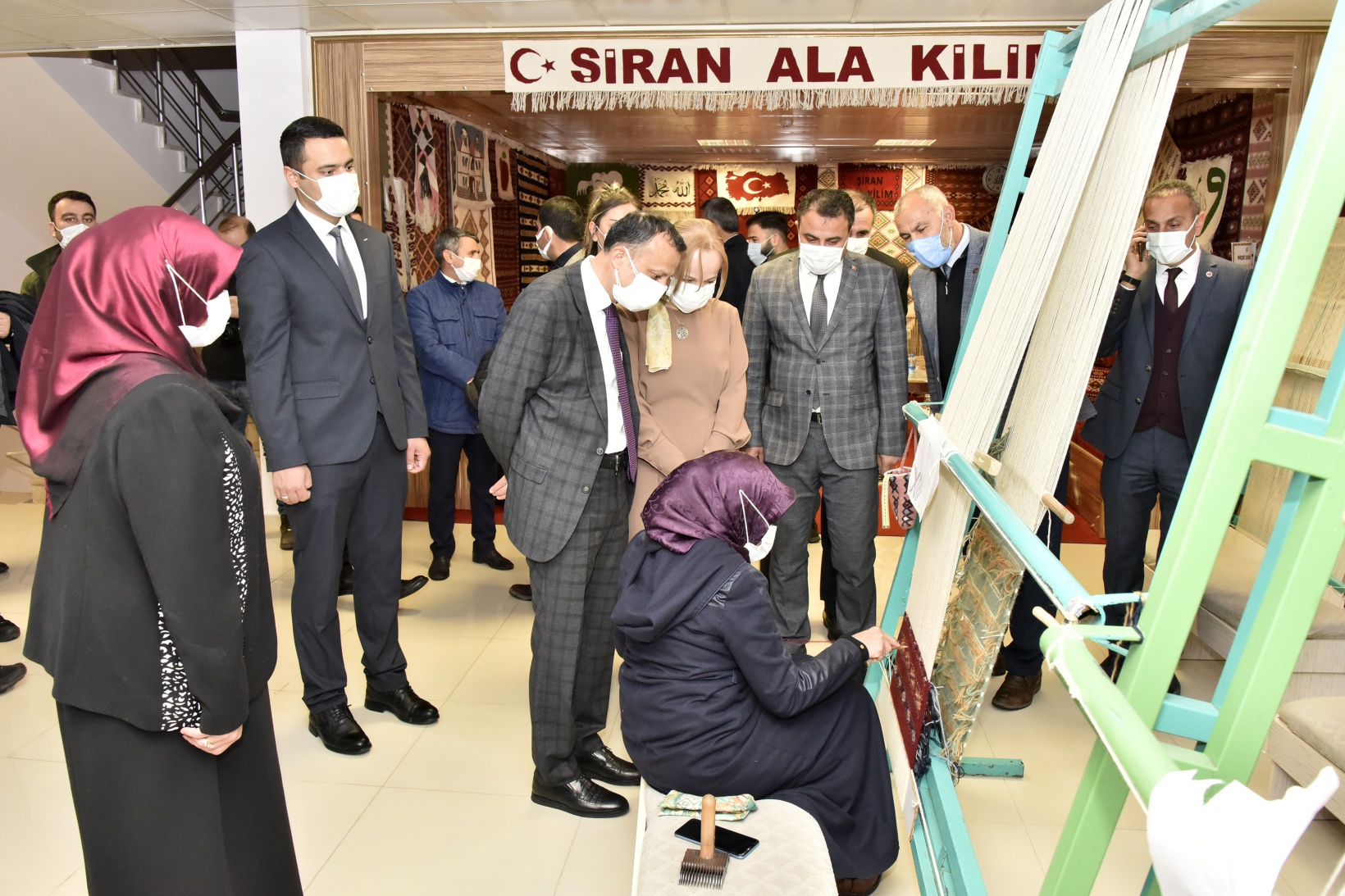 Vali Taşbilek Şiran ilçesinde incelemelerde bulundu 9