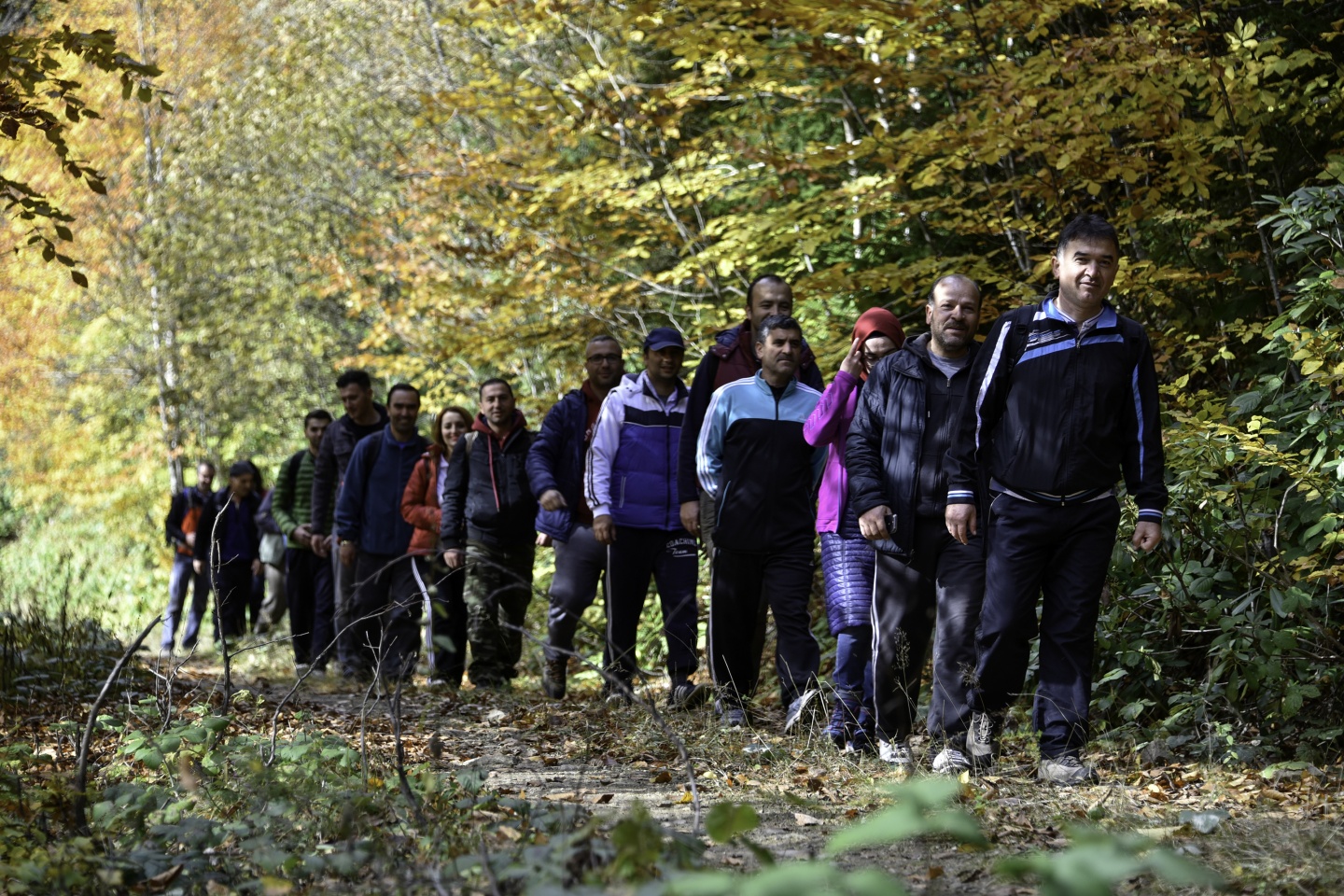 Gümüşhaneli dağcılardan en güzel sonbahar yürüyüşü 51