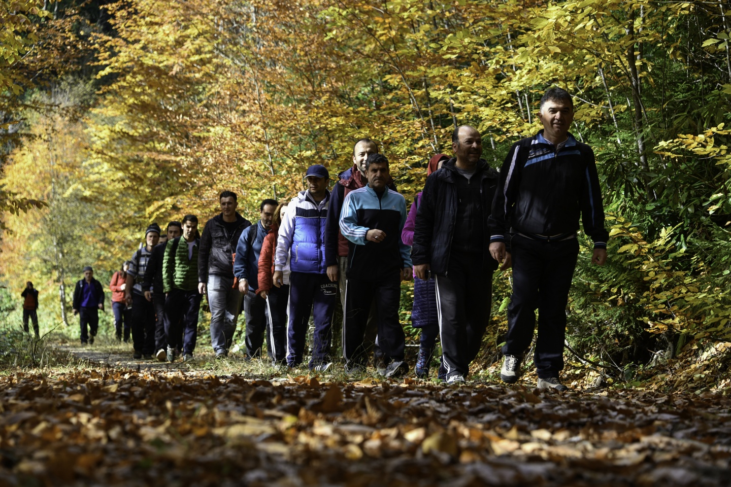 Gümüşhaneli dağcılardan en güzel sonbahar yürüyüşü 18
