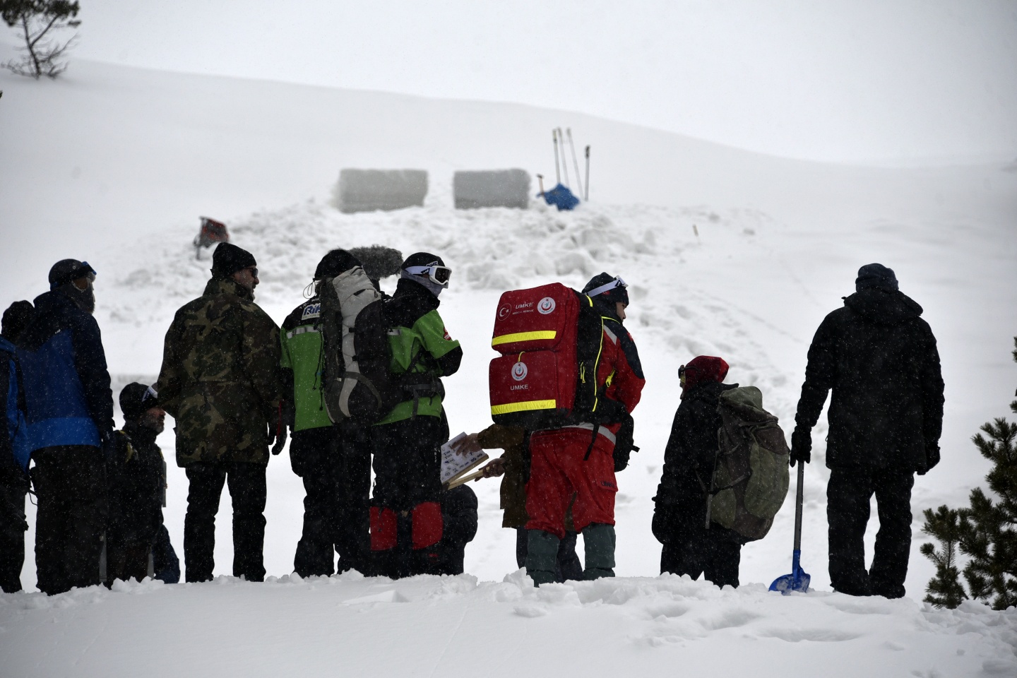 Zigana’da çığ belgeseli çekiliyor 7