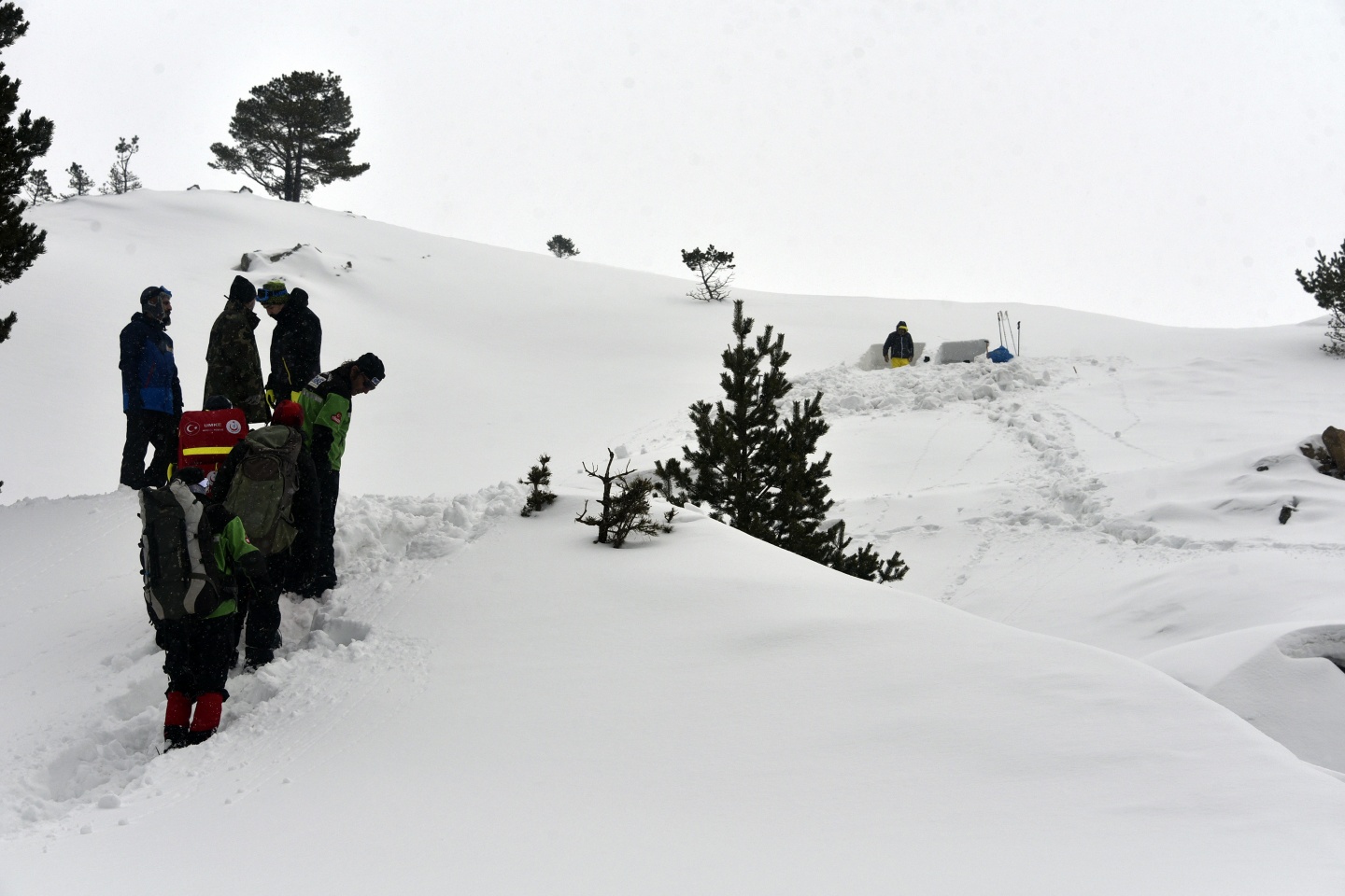 Zigana’da çığ belgeseli çekiliyor 12