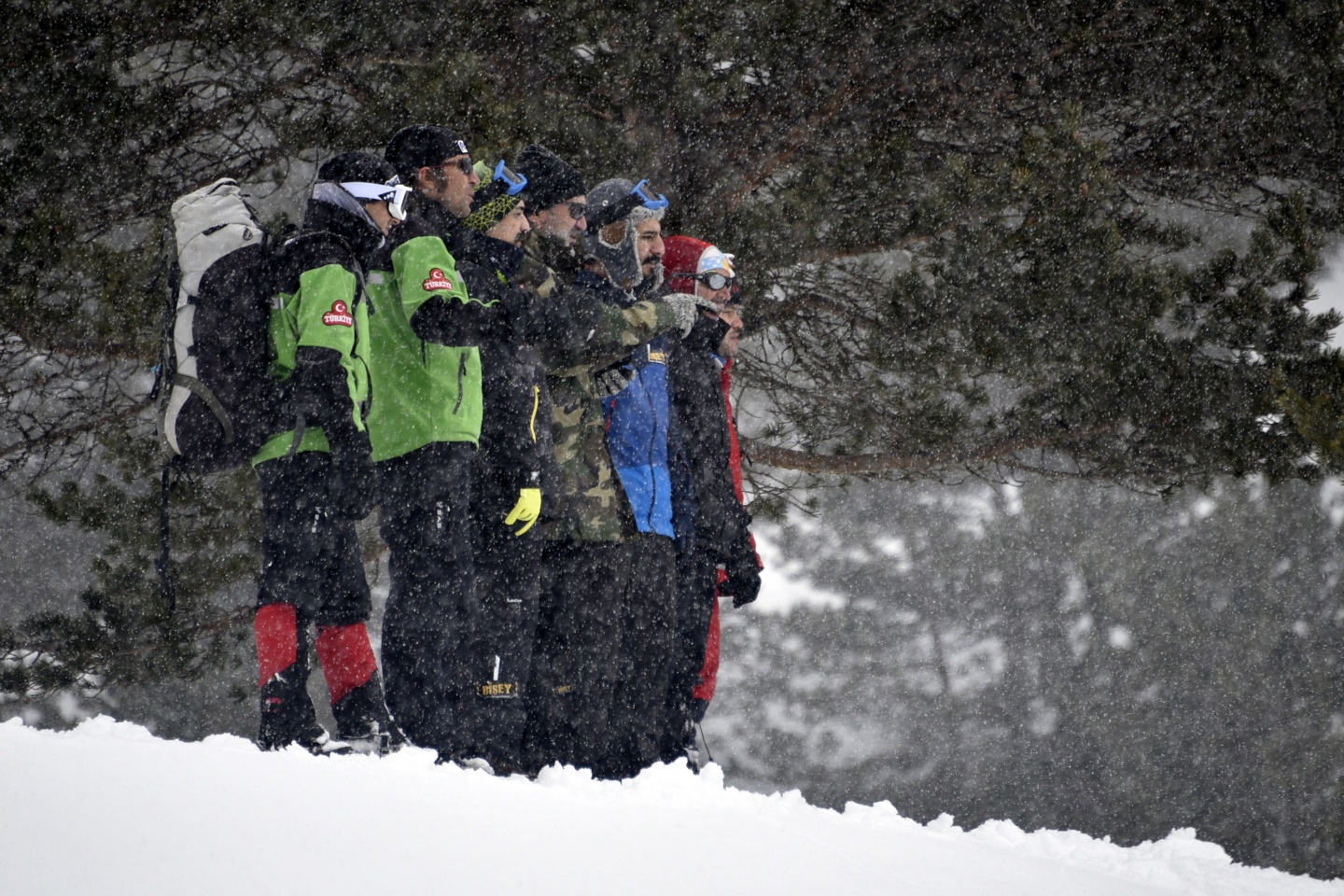 Zigana’da çığ belgeseli çekiliyor 9