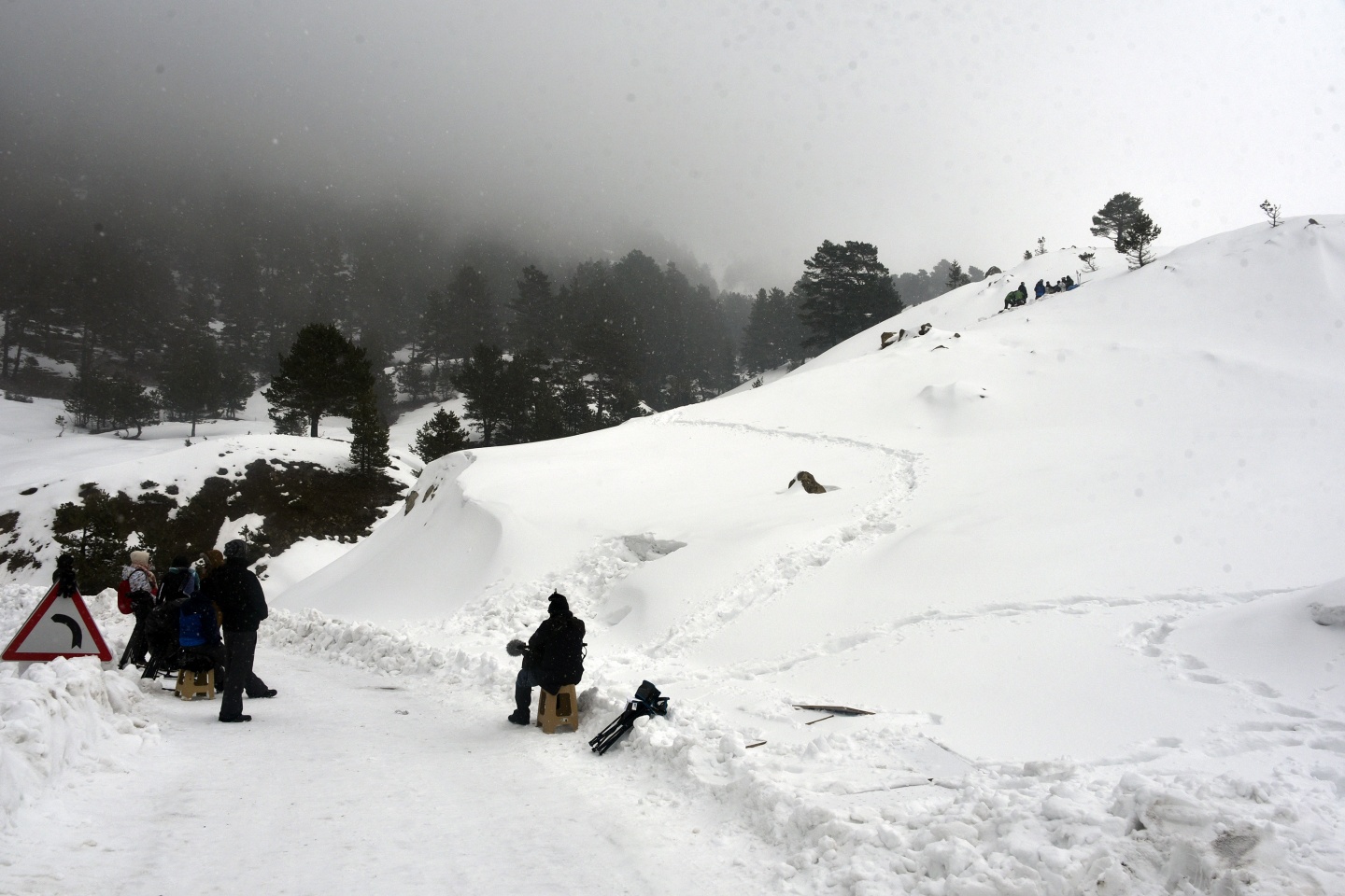 Zigana’da çığ belgeseli çekiliyor 11
