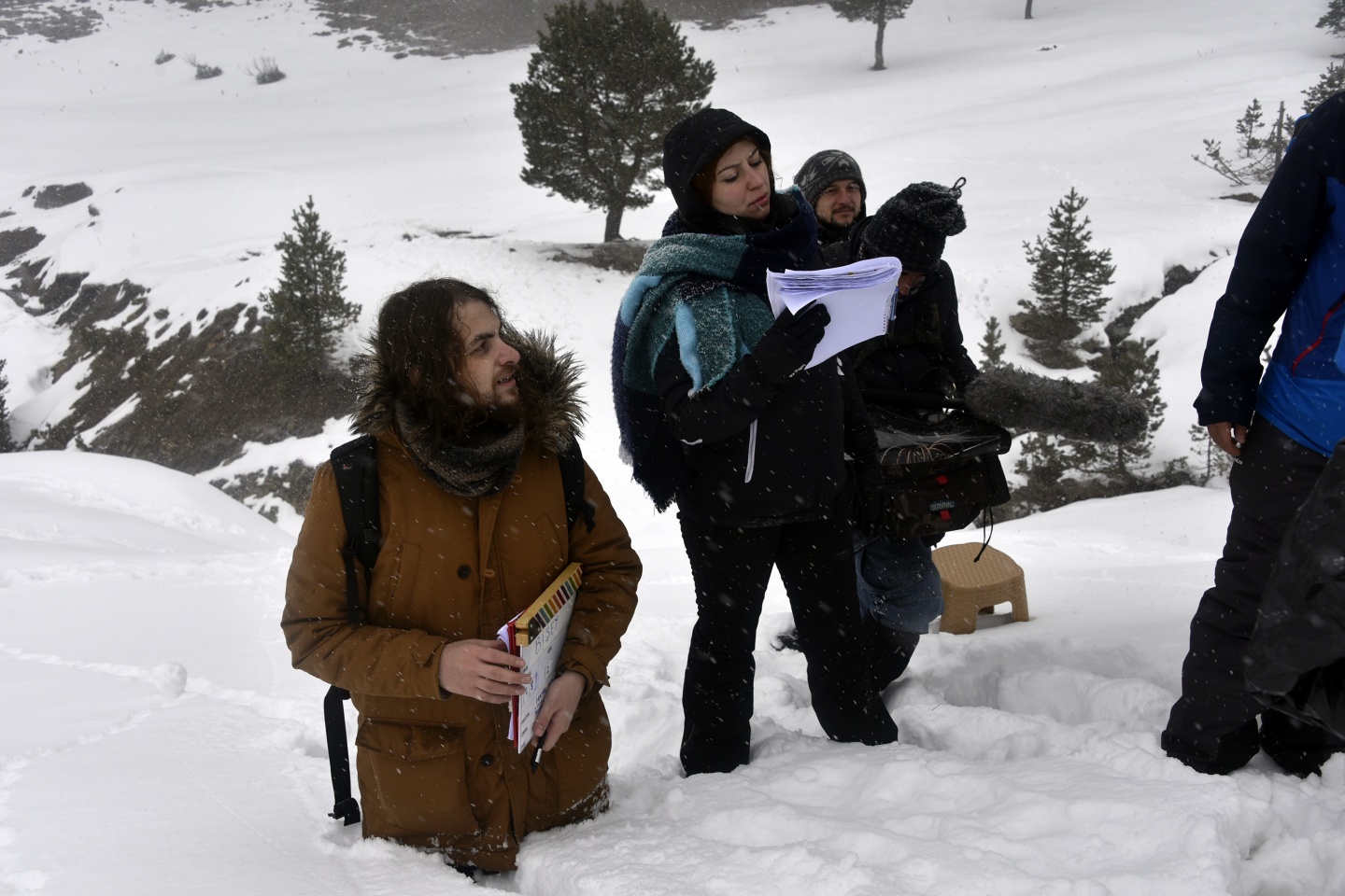 Zigana’da çığ belgeseli çekiliyor 14