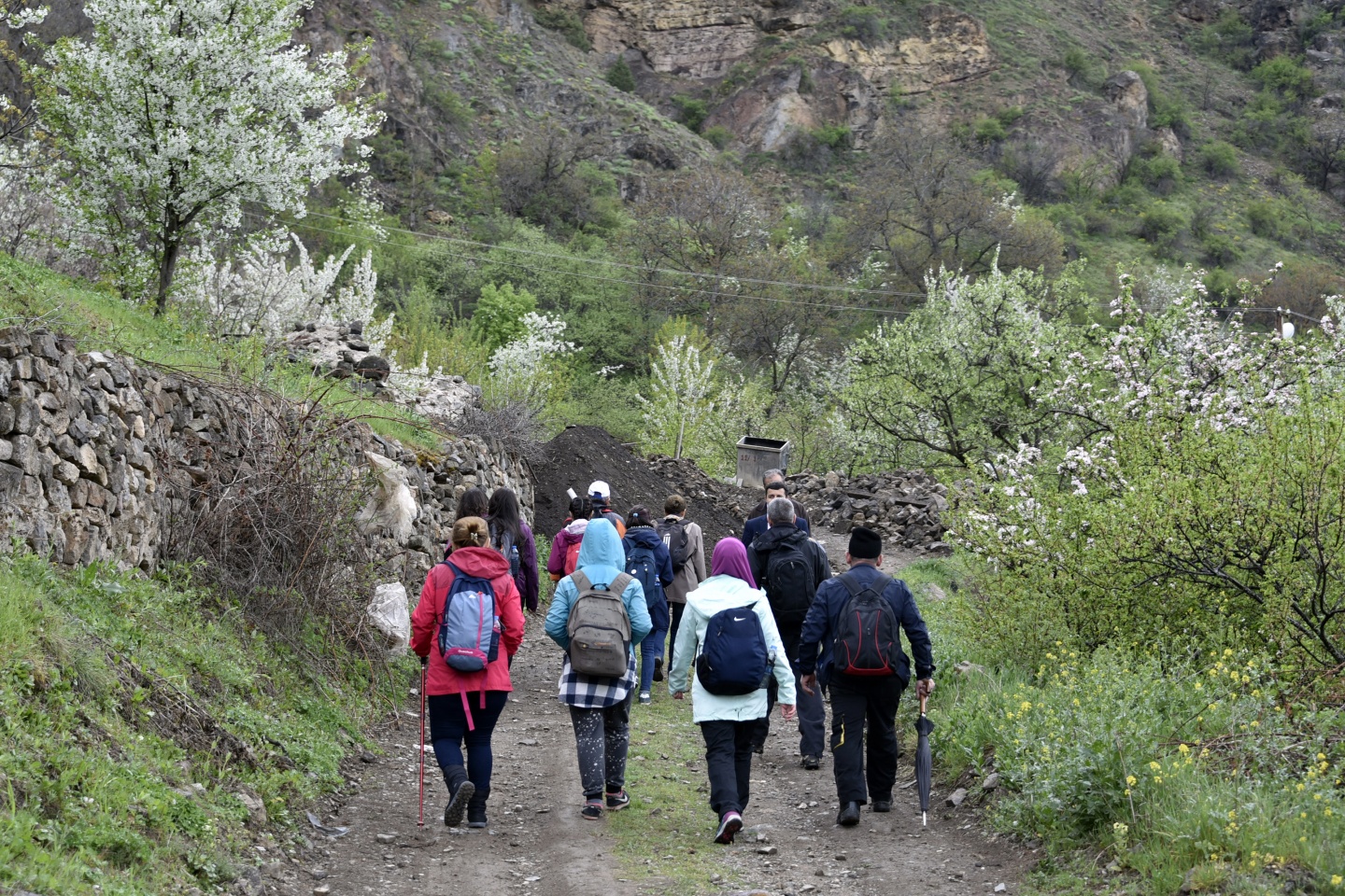 Gümüşhaneli dağcılardan tarih ve doğa içerikli yürüyüş 1