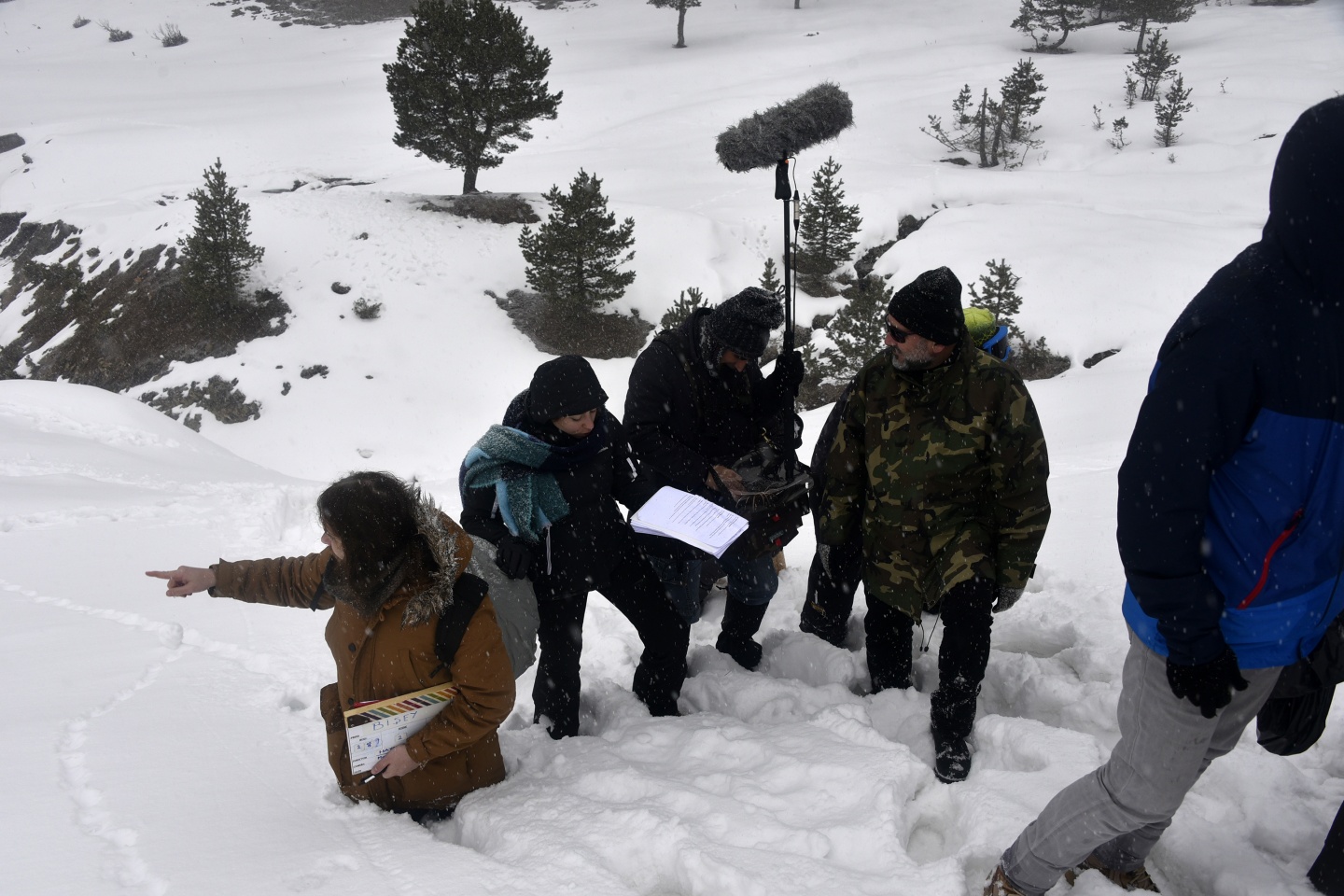 Zigana’da çığ belgeseli çekiliyor 21